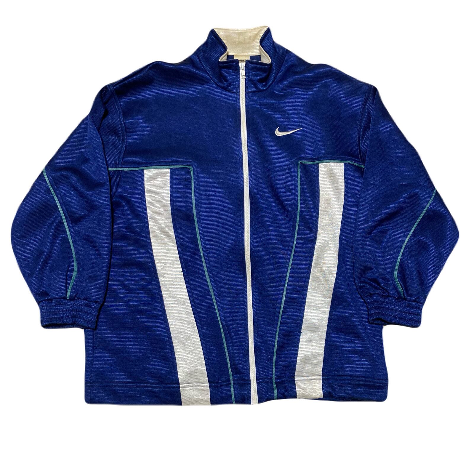 90s NIKE ナイキBig Swoosh Nylon Jacket M NIKE - 激レア\u203c️90s 