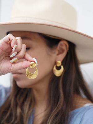 【お取り寄せ】316L【3月限定ピアス】"Wild Moon"