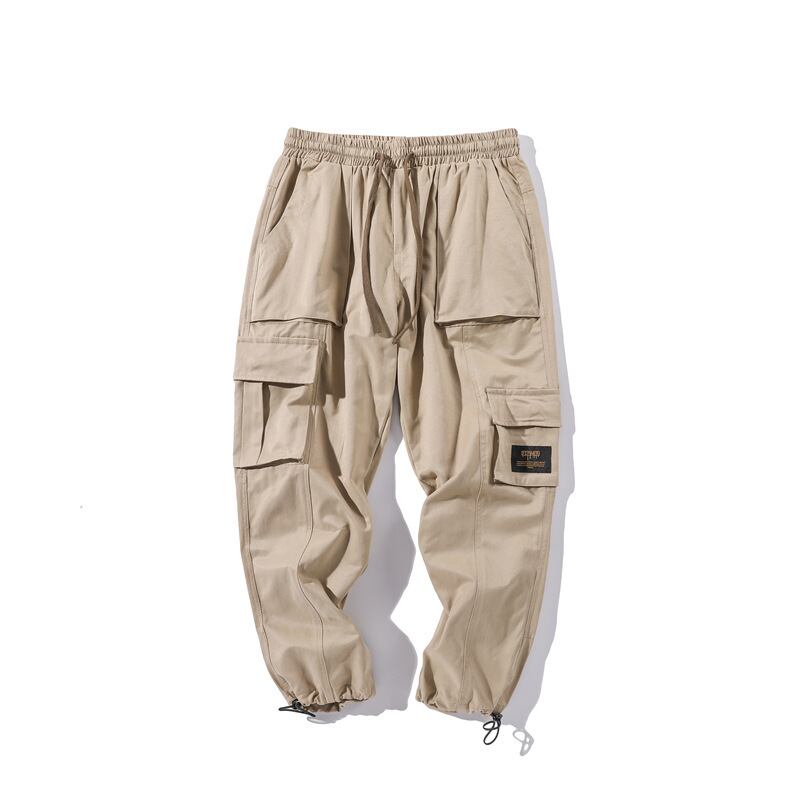 Road、Vintage、Autumn Men's、Big Pocket Overalls、ese Retro Youth、Loose、Loose Foot、Pants Men-Alibaba レトロ オータム 秋物 ビンテージ hip6-161125942750789