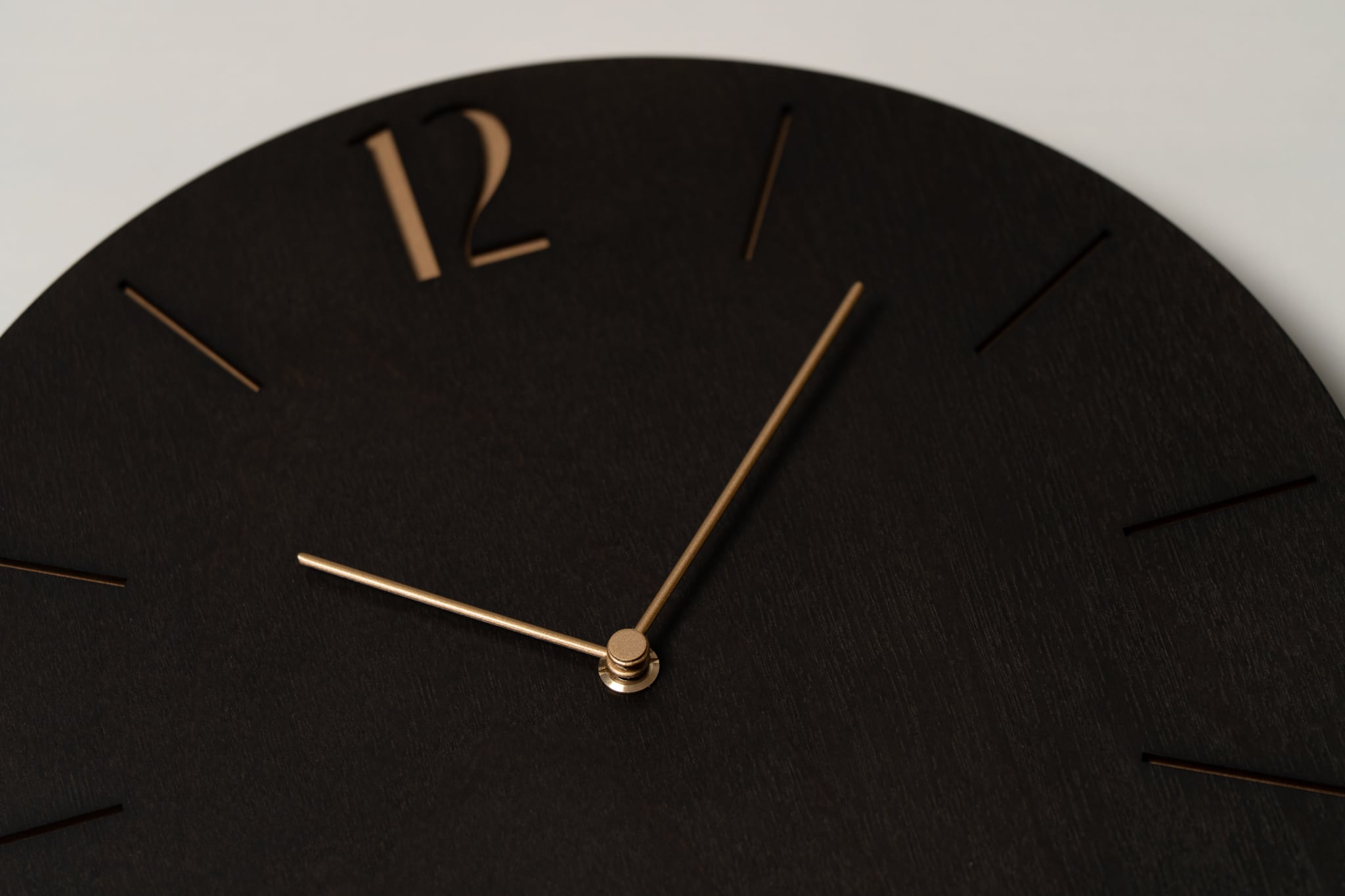 電波時計 PROUD CLOCK BLACK -NENRIN- | シャンブル【CHAMBRE】by