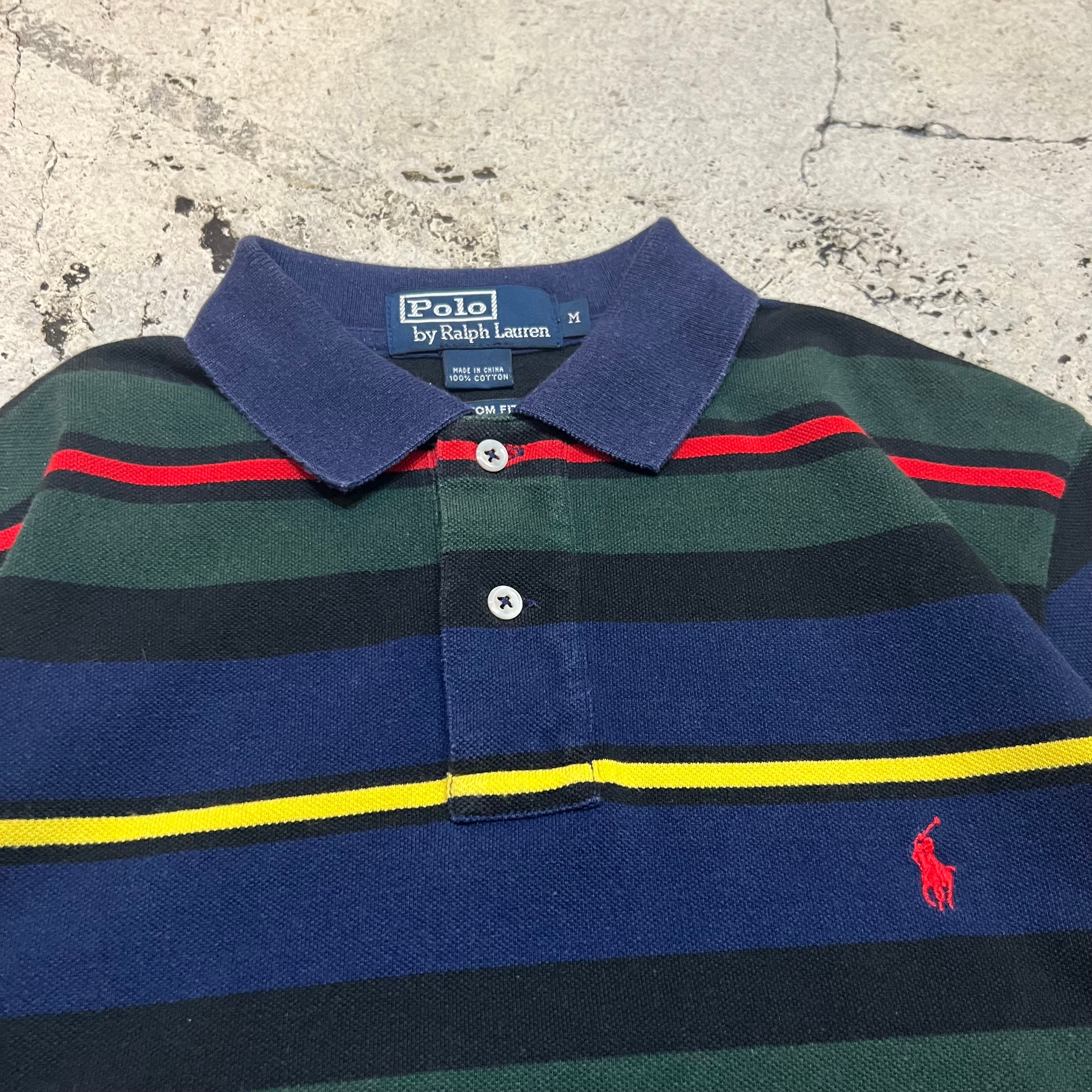 POLO Ralph Lauren / ラルフローレン マルチボーダー柄 ポロシャツ 