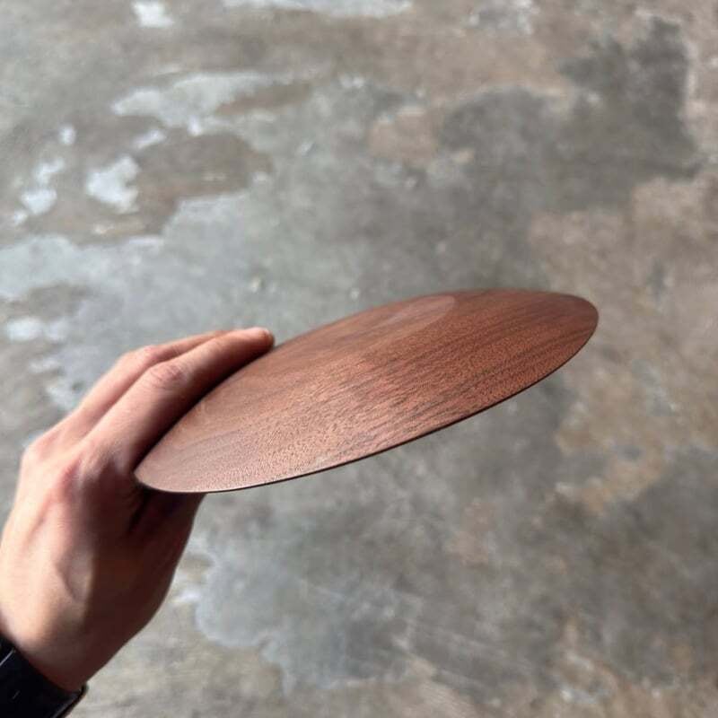 Wood and Wood 皿-Walnut- | OLIVE OUTDOOR EQUIPMENT