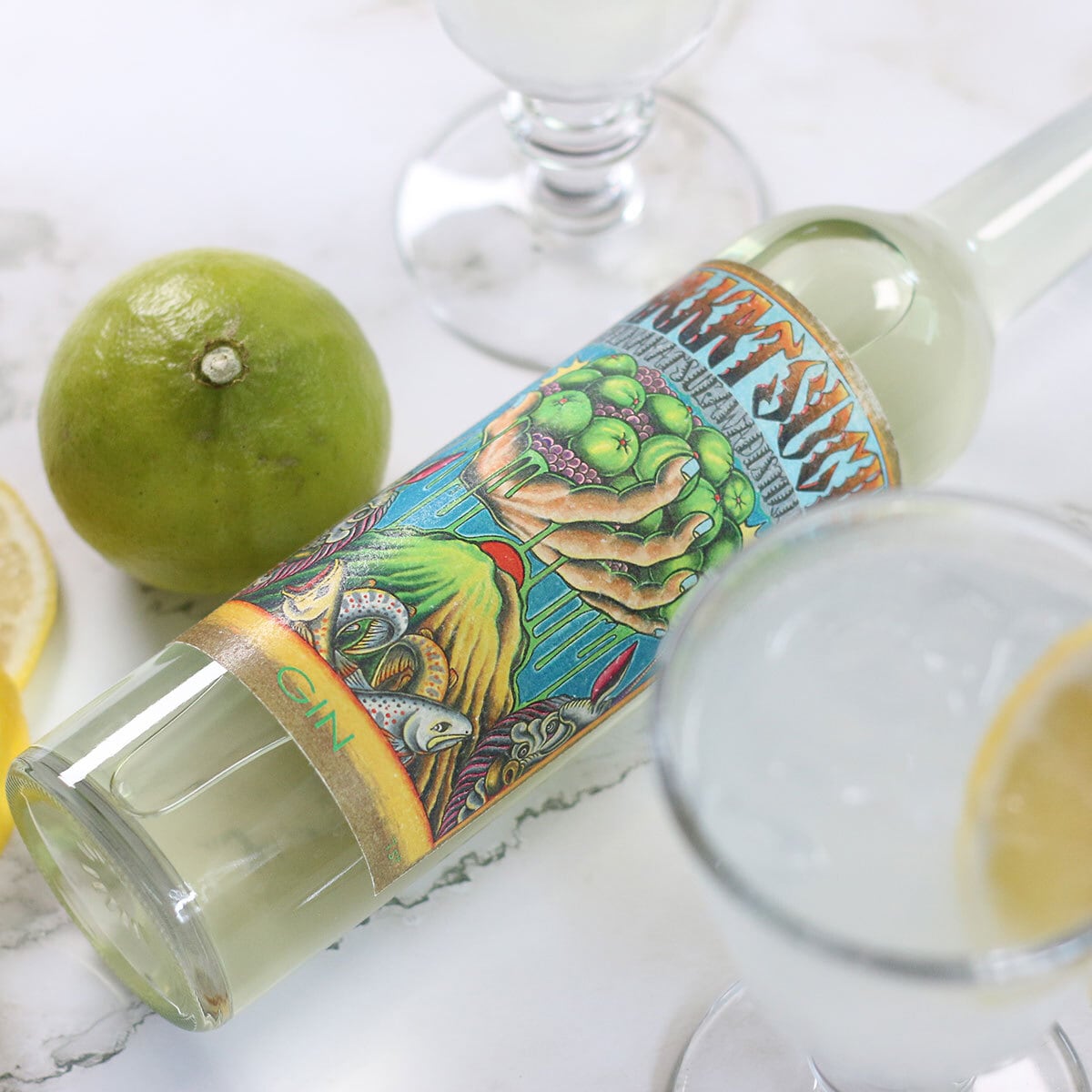 ★【限定品】【終売】ナカメ ジン NAKAME GIN NAKATSU GIN（ ベルガモット 1st Batch） | 中津川蒸留所 NAKATSU GIN