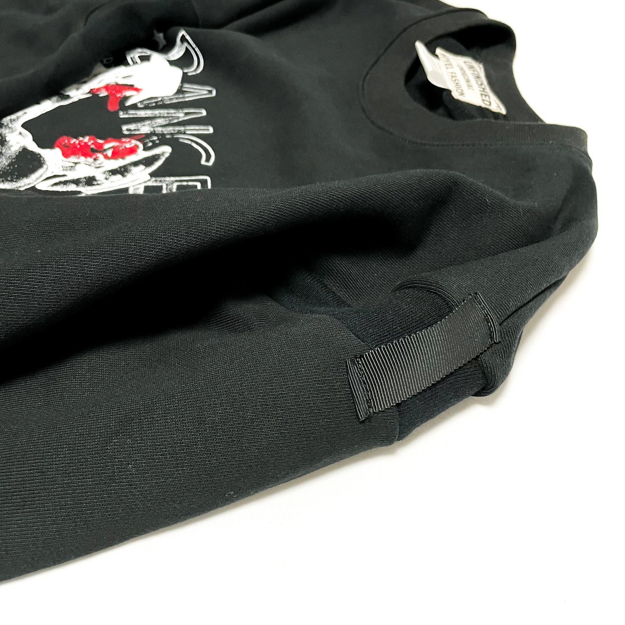 UNFINISHED アシンメトリーgraffitiトレーナー2023028