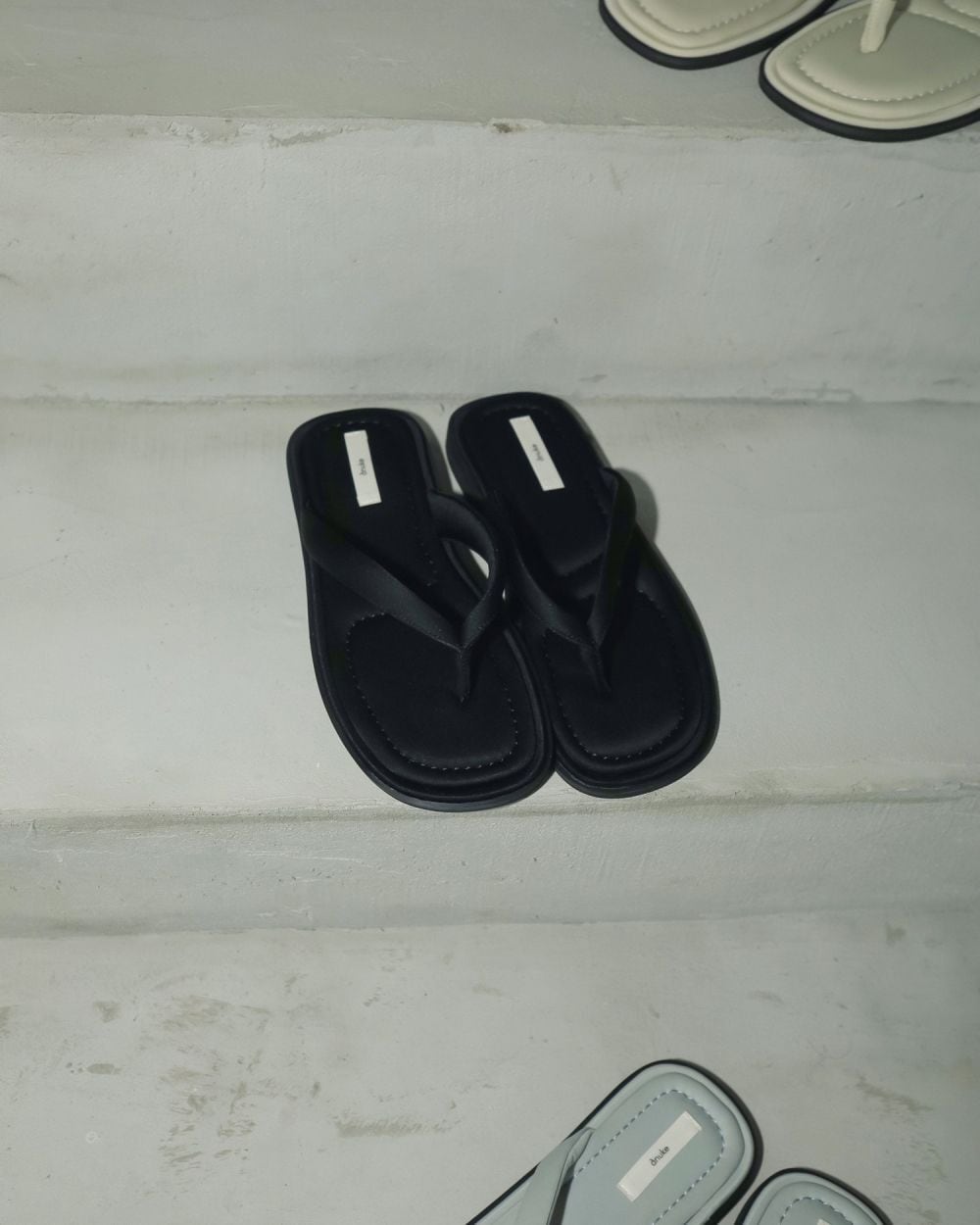 anuke 】square Tong Sandals | valance 福井｜レディース セレクト