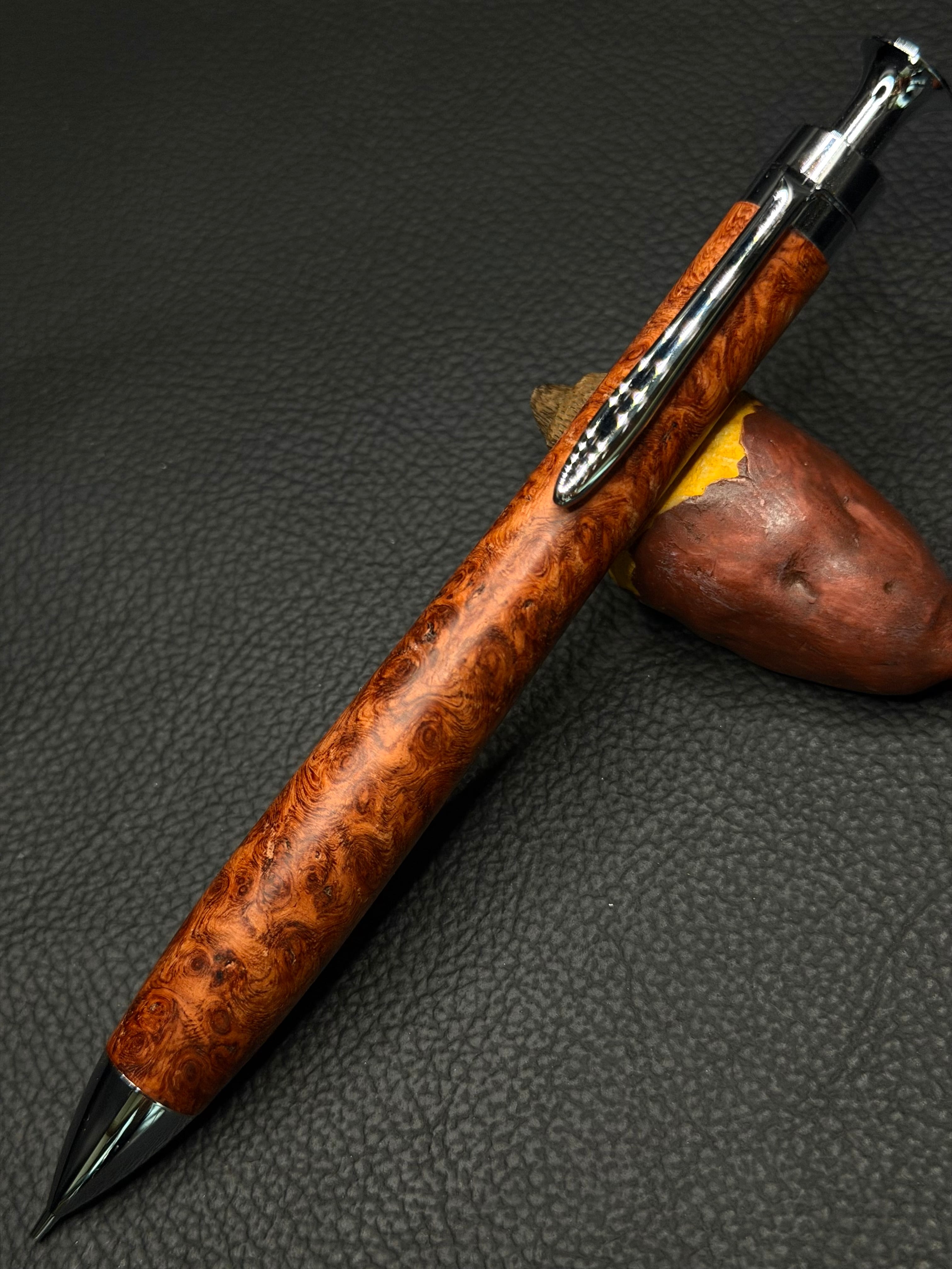 工房楔黒柿シャーペンボールペンccompanyルポ2芯ケース花梨 工房楔黒柿シャーペンボールペンccompanyルポ2芯ケース花梨 工房楔黒柿