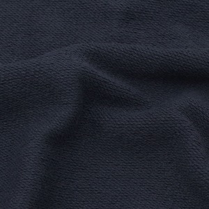 【VETEMENTS】ALL BLACK INSIDE-OUT HOODIE(BLACK)