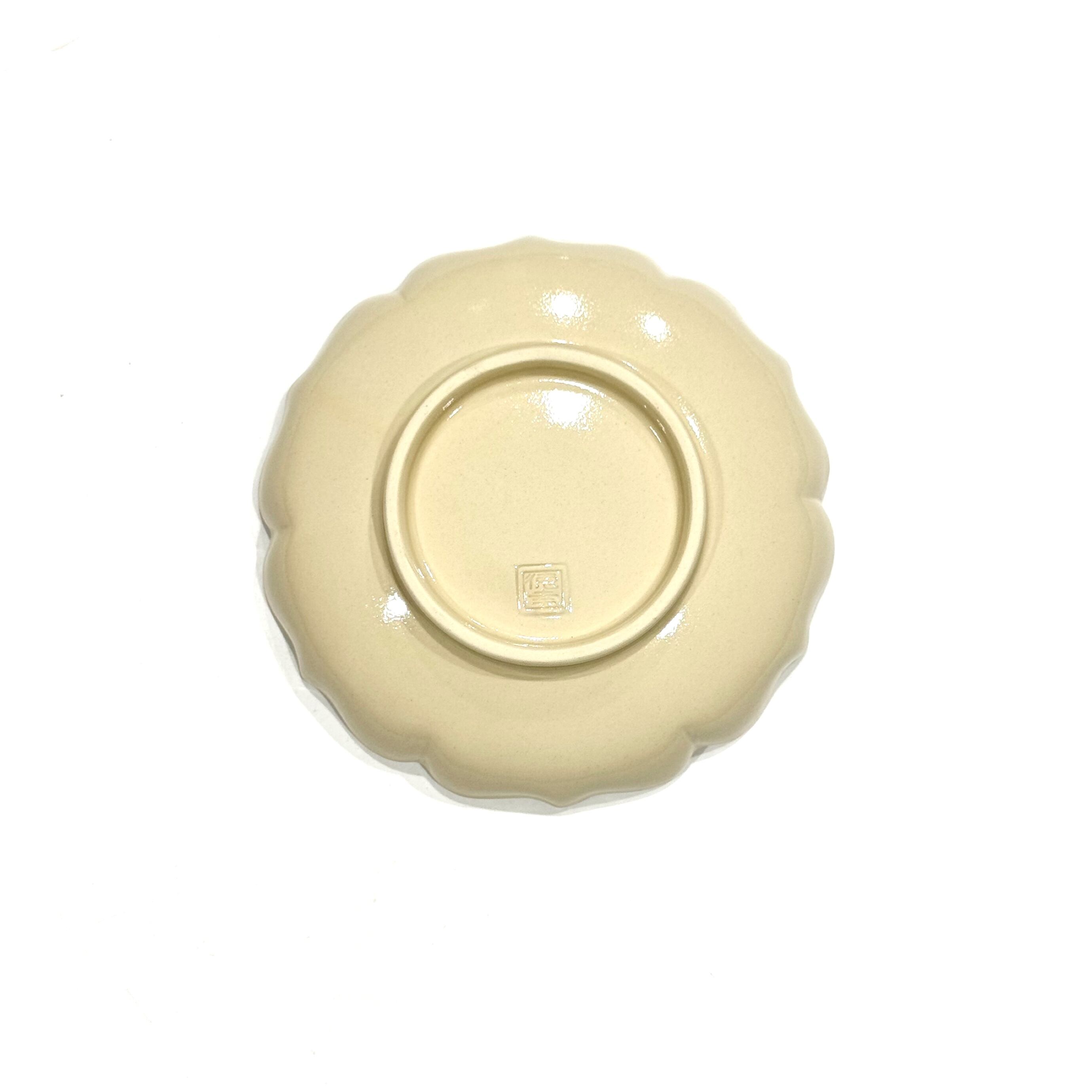 SALE】栗田花弁紋 桔梗渕4寸皿 T2 | 24to3［西富陶磁器オンライン
