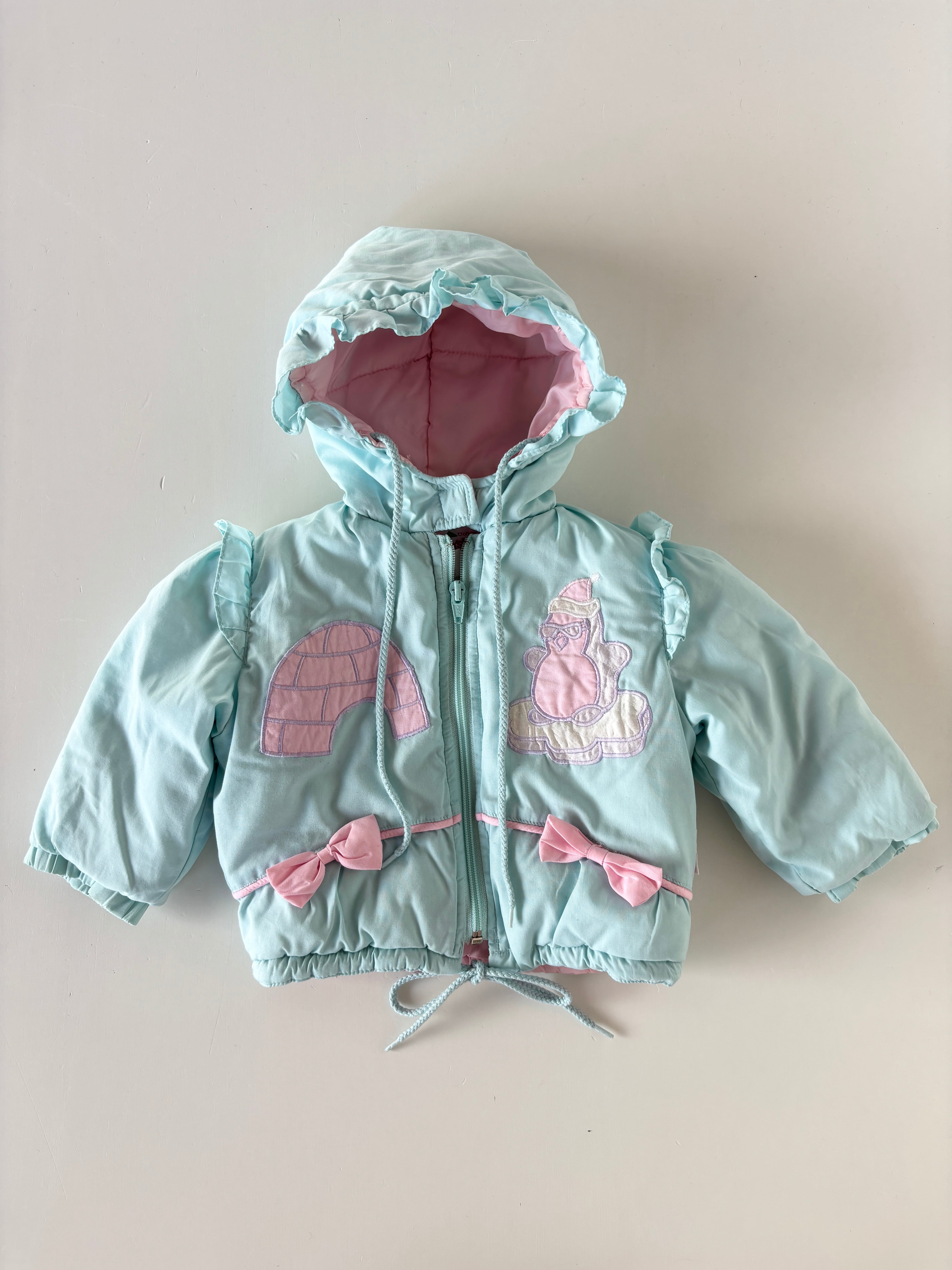 【12m相当・vintage】中綿ジャケット