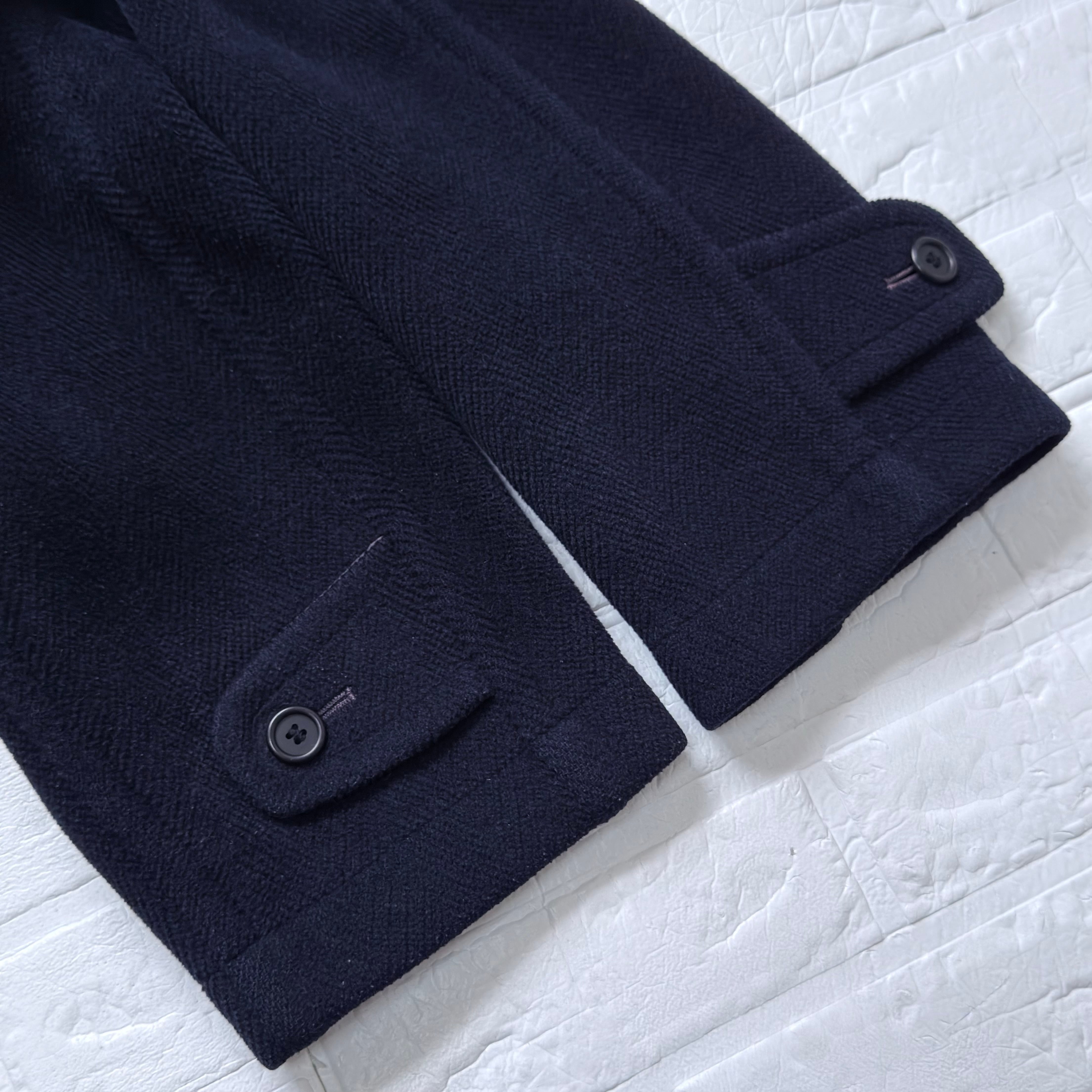 OLD ENGLAND 《women's》 80-90s イギリス製 ヘリンボーン ウール