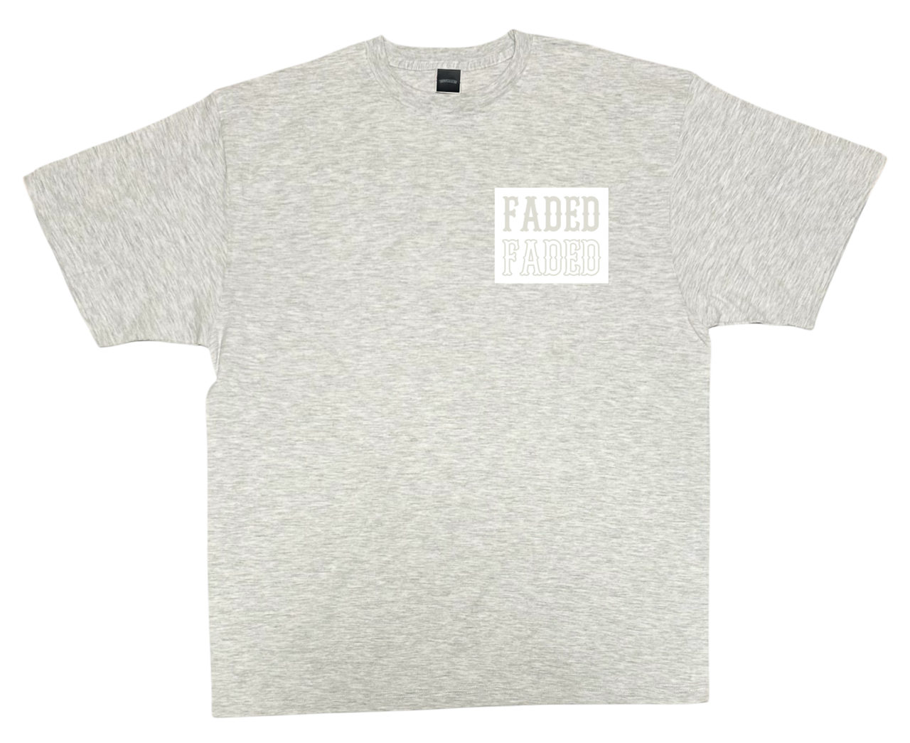 FADED BACK PRINT TEE