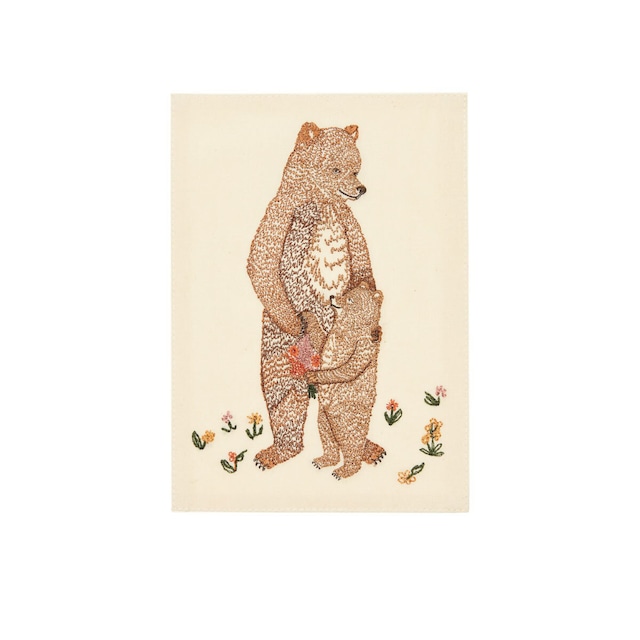 CORAL&TUSK [Mama Bear And Cub Card] クマの親子 グリーティングカード (コーラル・アンド・タスク)