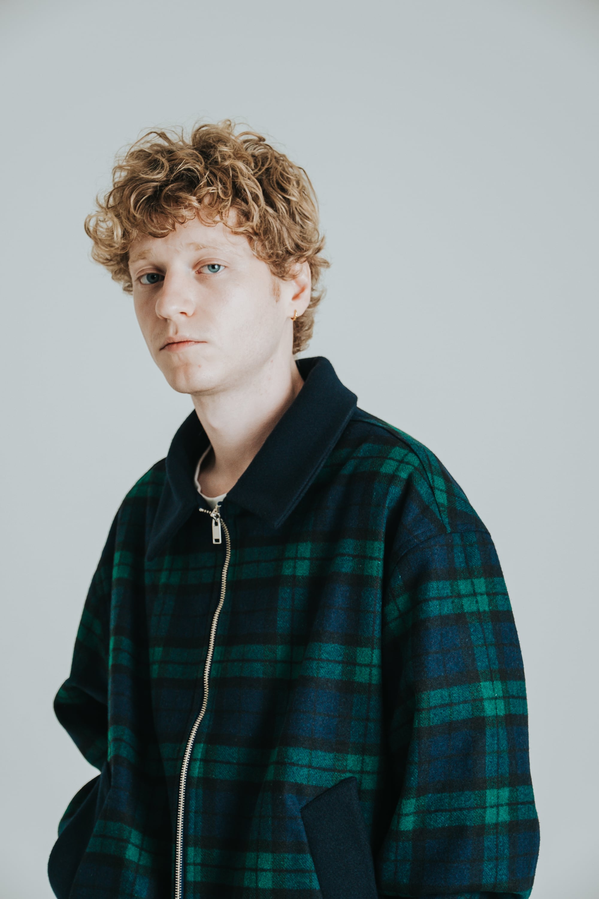 Valentino garavanim緑色チェック柄ニットジャケットアンサンブル Valentino garavanim緑色チェック柄ニットジャケットアンサンブル