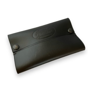 POCKET TISSUE CASE ・ HATHAWAY (BLACK)