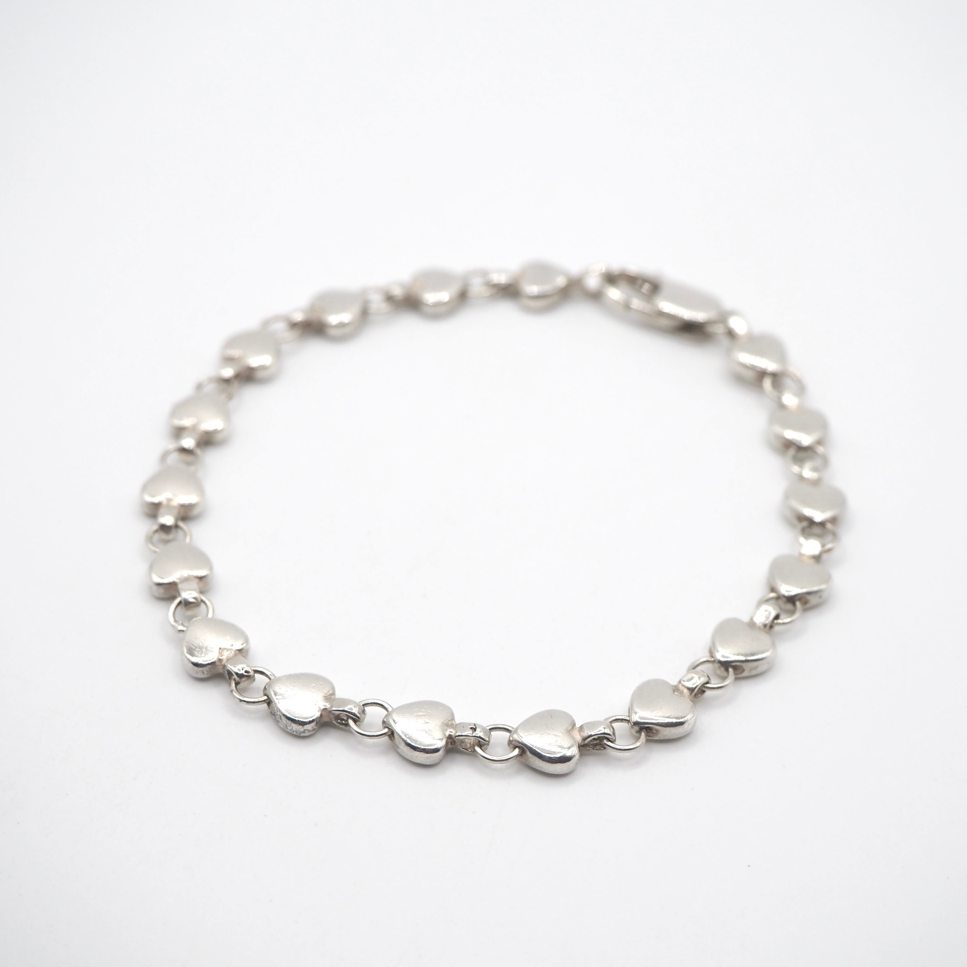 TIFFANY&Co. ティファニー パフ ハート ブレスレット シルバー925 Tiffany&Co. パフハート ブレスレット シルバー925 ティファニー