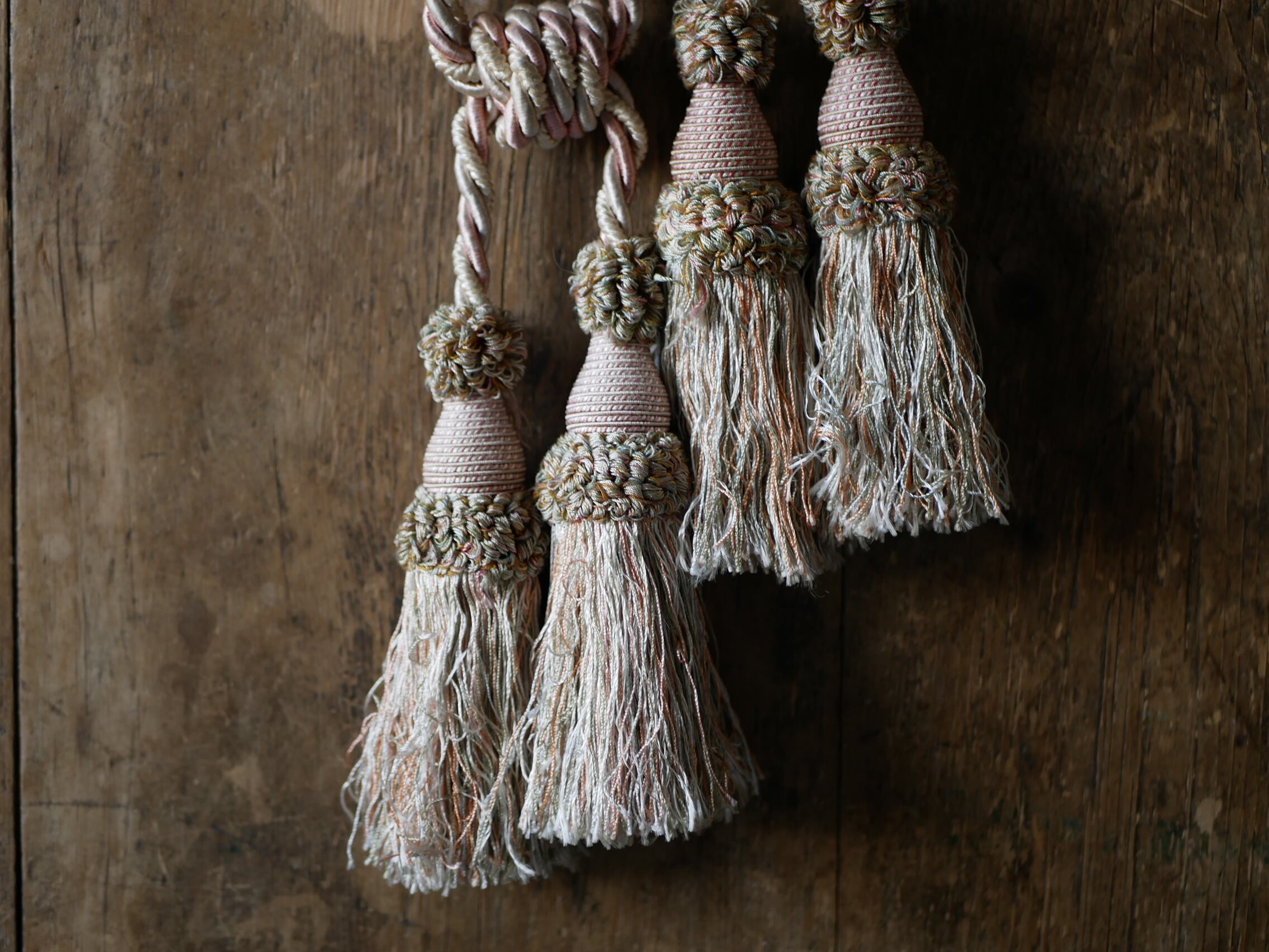 フランスアンティーク カルトナージュ ブロカント タッセル