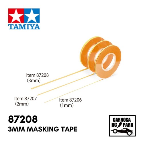 【TAMIYA タミヤ】タミヤ マスキングテープ 3mm[87208]