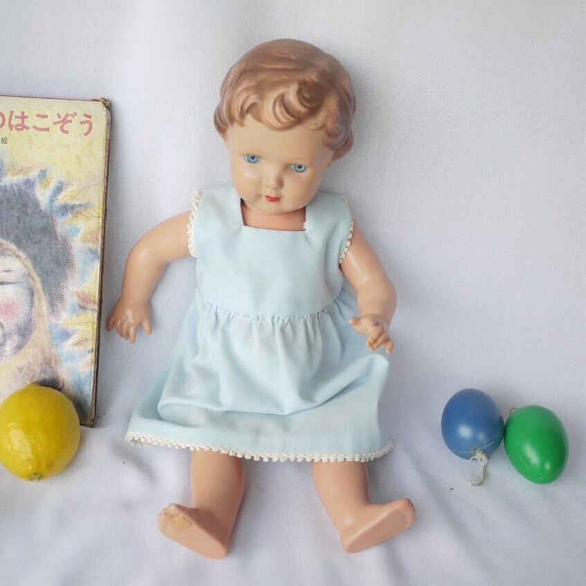 シルトクレート4 青い目の女の子人形 プラスチックドイツ