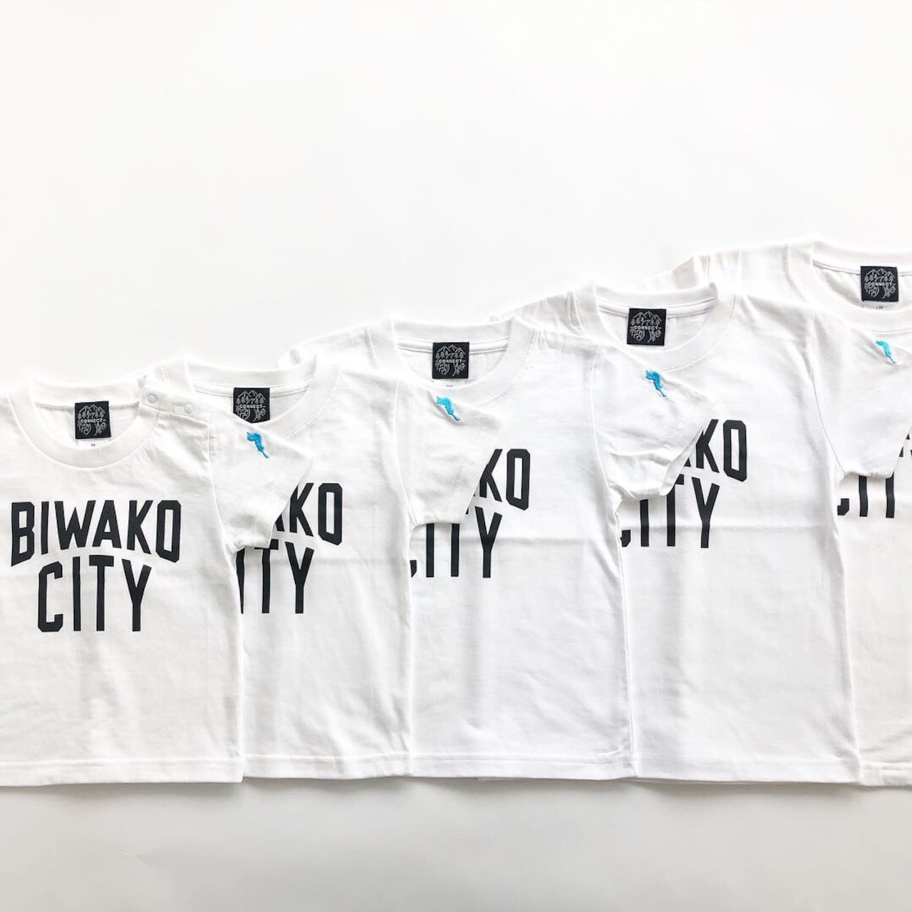 BIWAKO CITY / BASIC LOGO TEE / KIDS & BABY