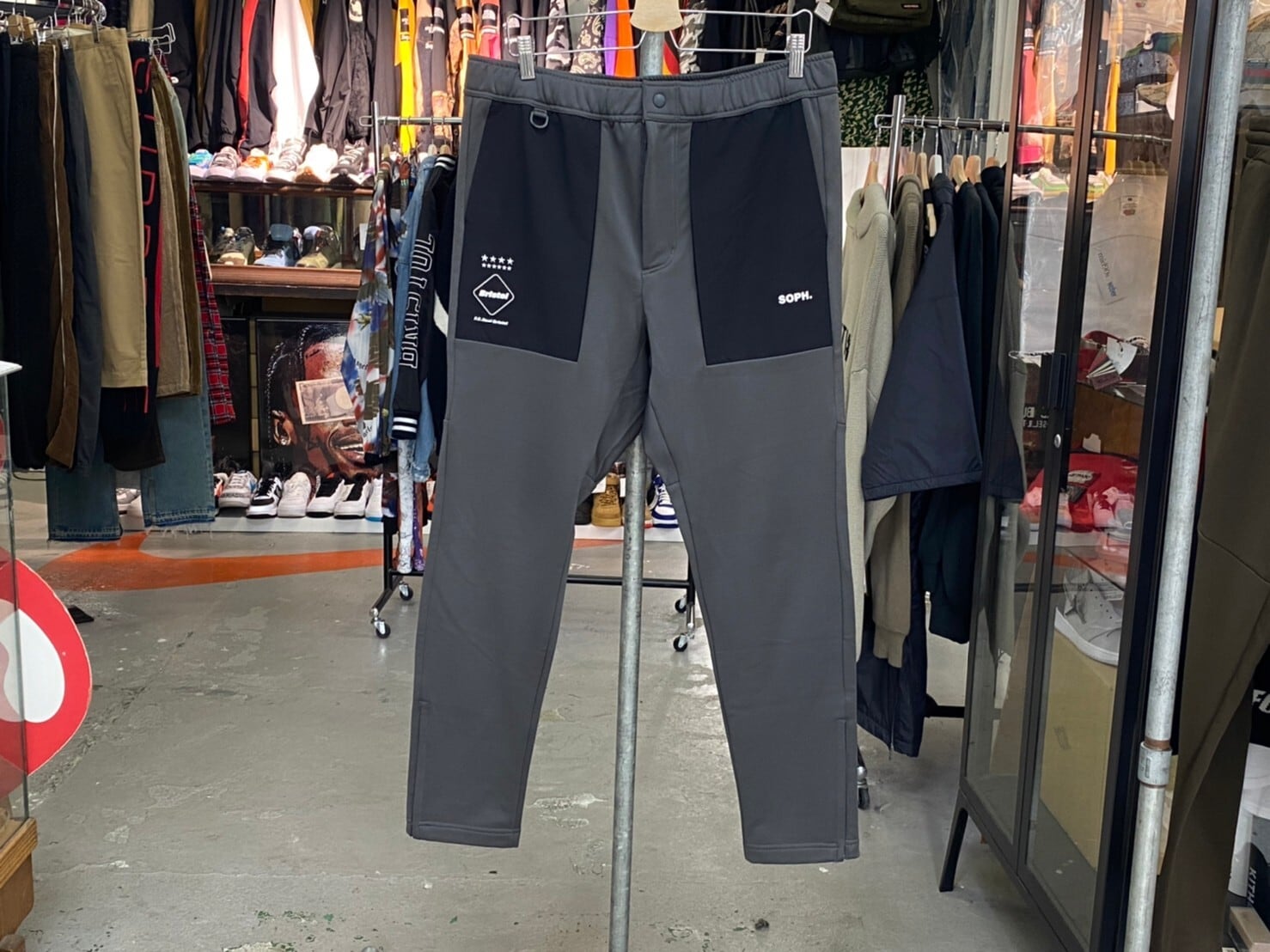 FCRB AW PDK PANTS FCRB XL CHARCOAL    BRAND BUYERS OSAKA