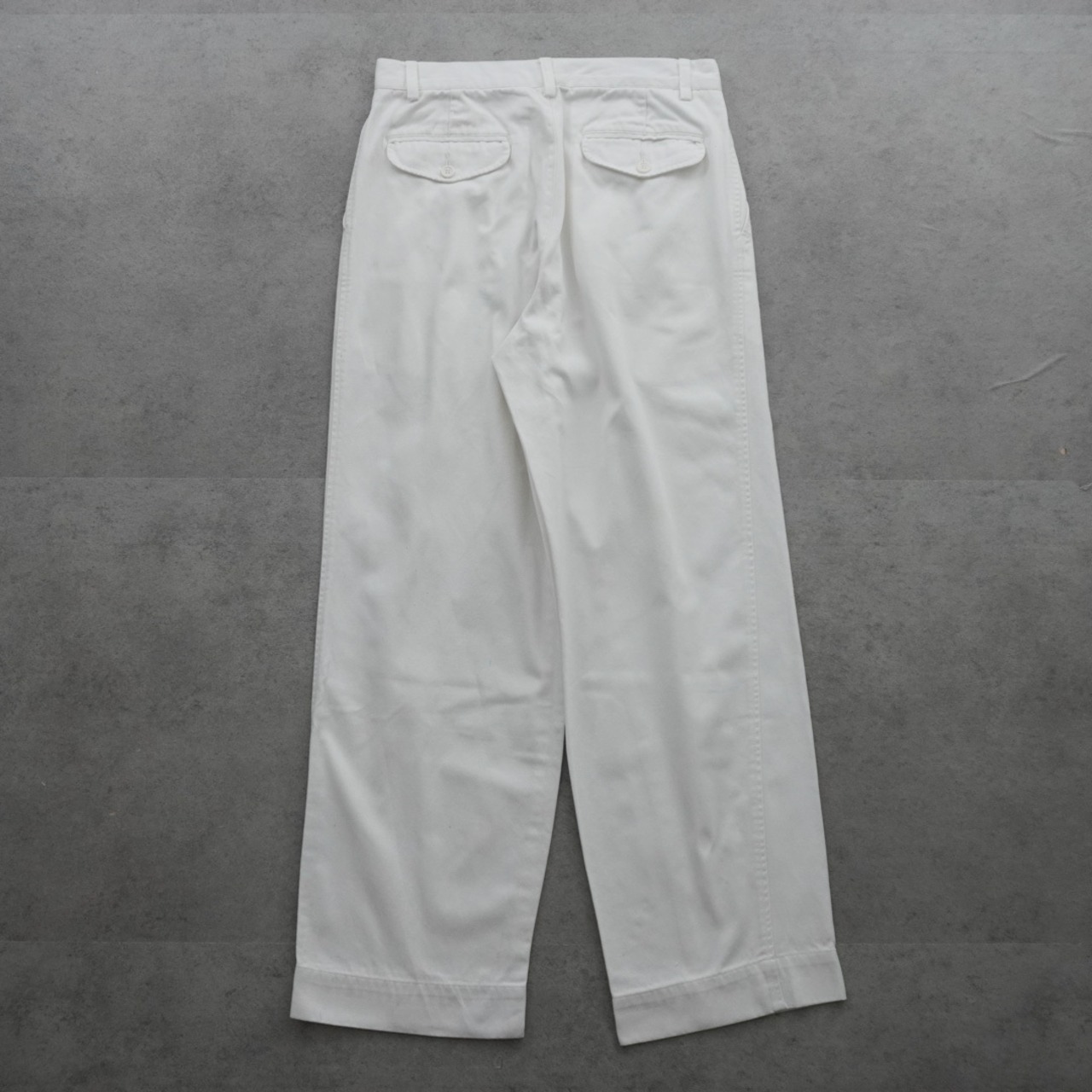 90s GUESS Two-pleat chino trousers "made in USA" [W31L28.5相当] 古着 - 3