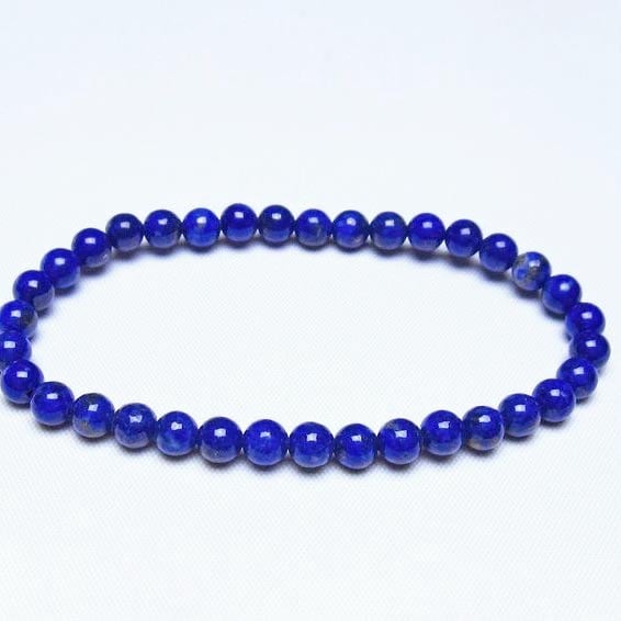 ラピスラズリ ブレスレット 5mm 一点物 メール便可 [M便 1/10] 111-48458