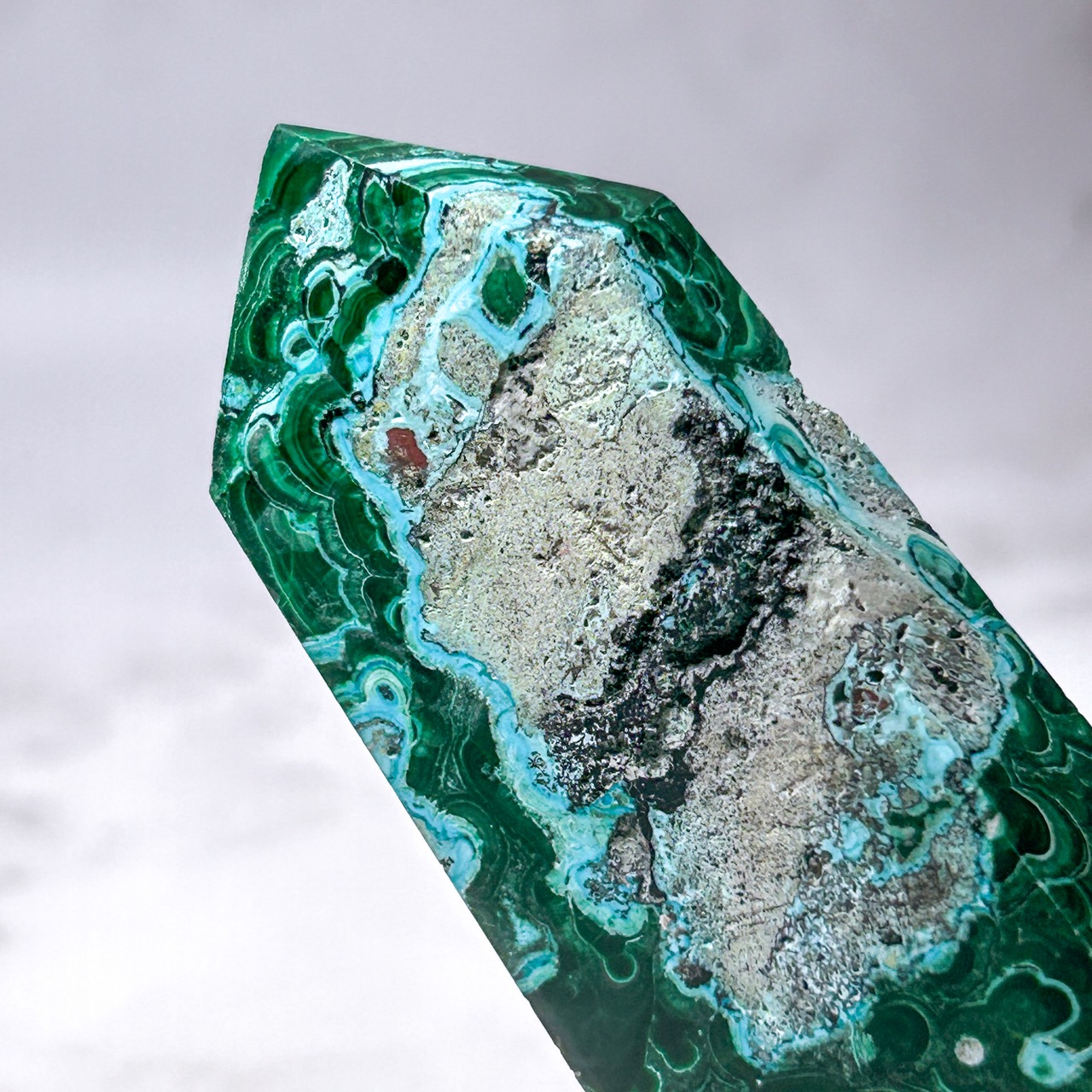 マラカイトクリソコラ タワー