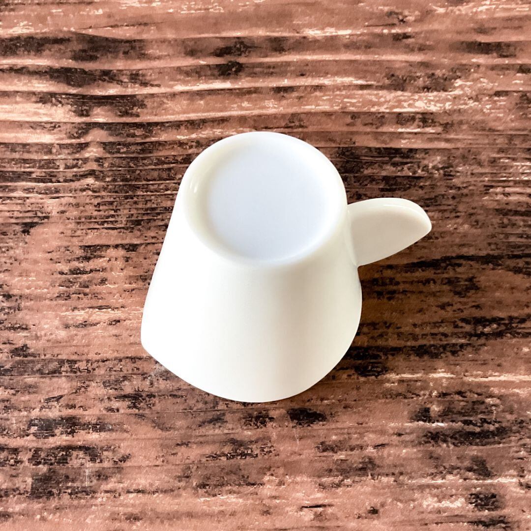 リーフ カップ 白 Leaf 葉のうつわ 白陶磁器 【ソーサー別売り