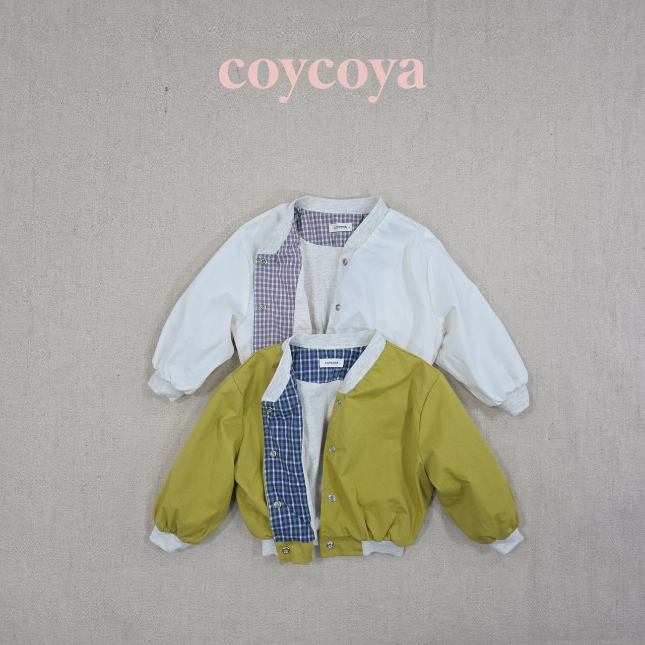 «予約»«coycoya» リバーシブルジャケット 2colors