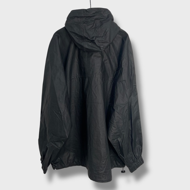 ポロスポーツ ラルフローレン アノラックパーカー オイルド風加工 ブラック L