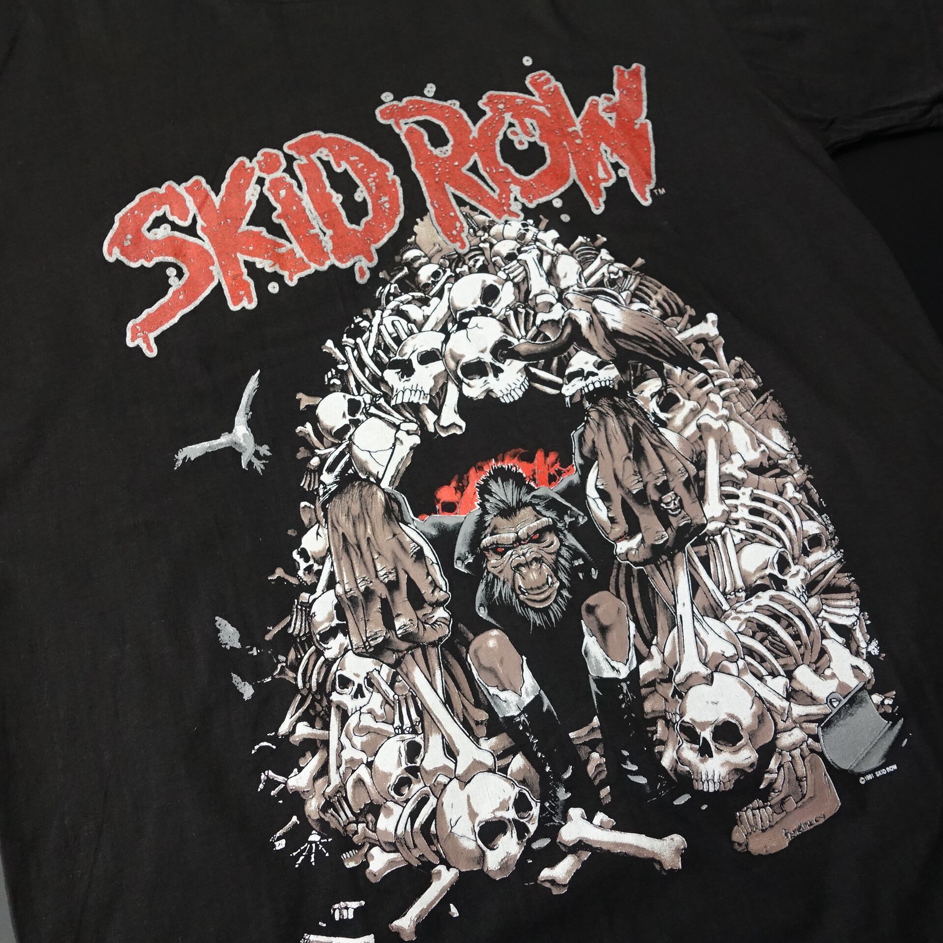 1991年 SKID ROW スキッド・ロウ Lサイズ Tシャツ