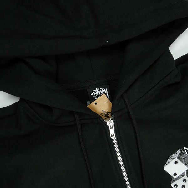 Size【S】 STUSSY ステューシー 26SS TALL DICE ZIP HOODIE BLACK