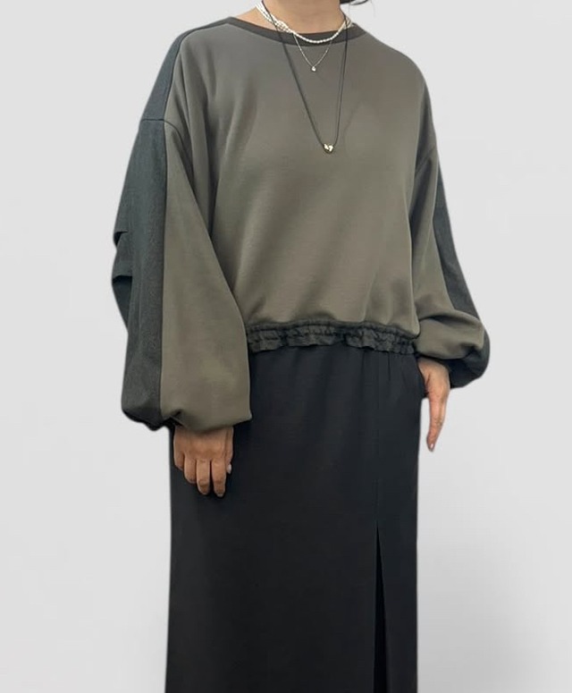 ROBE ハイネックネックラメラインニット531913