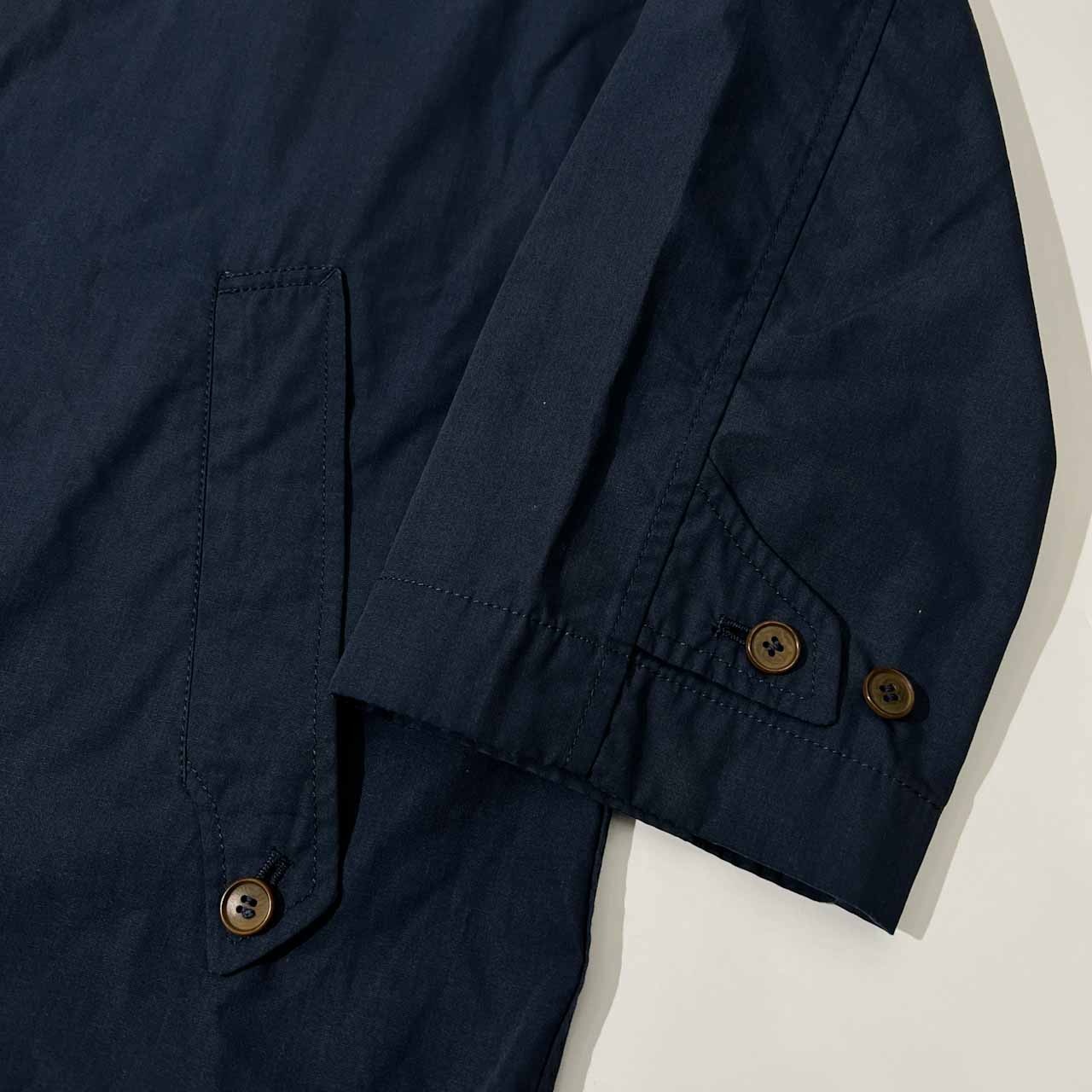 FICCE フィッチェ ヨシユキコニシ ロング ステンカラーコート M /ネイビー/ドン小西