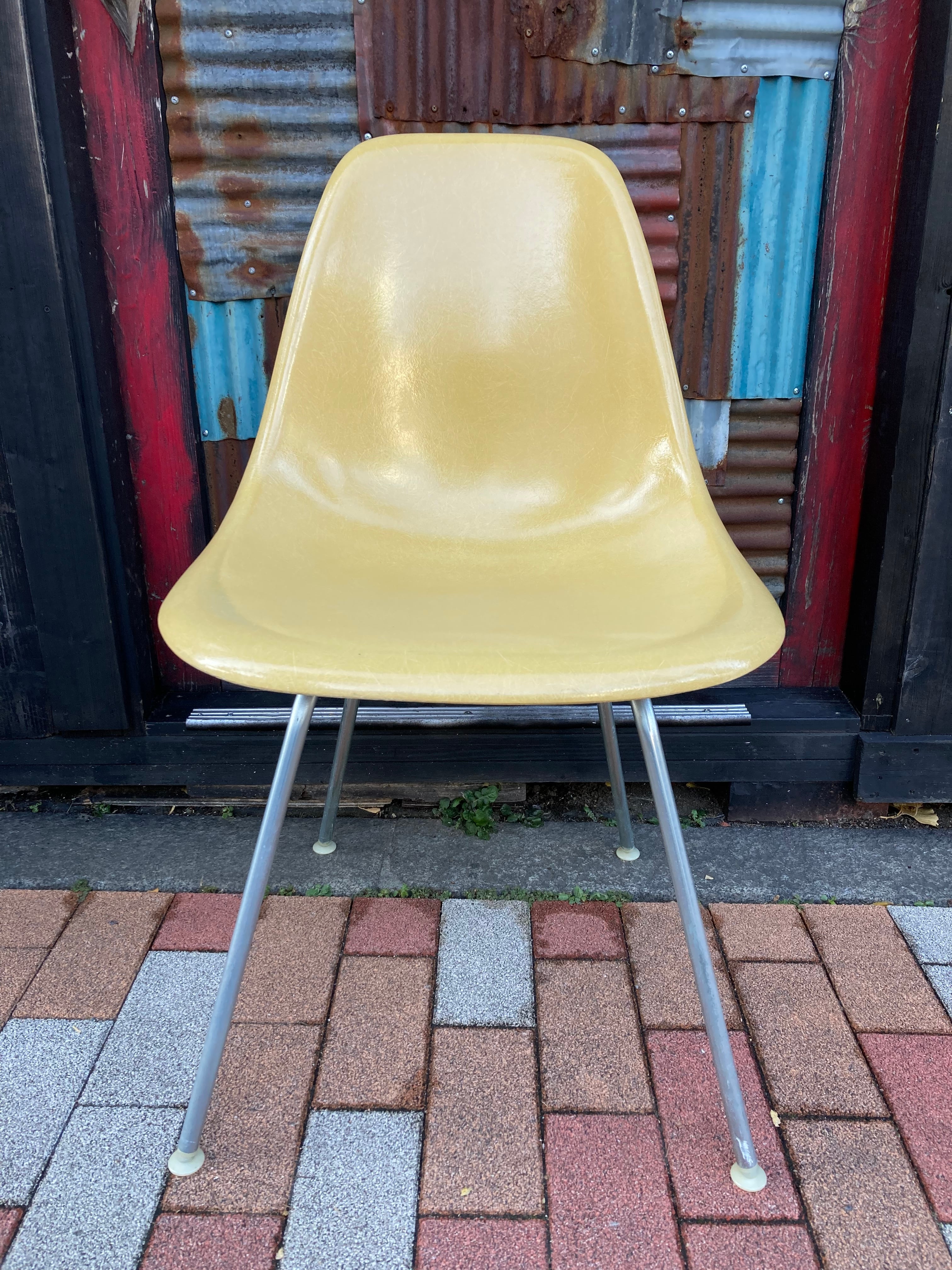 Eames Side Chair Herman Miller   (beady antiques)