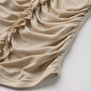 frill fit cut and sew top J00033