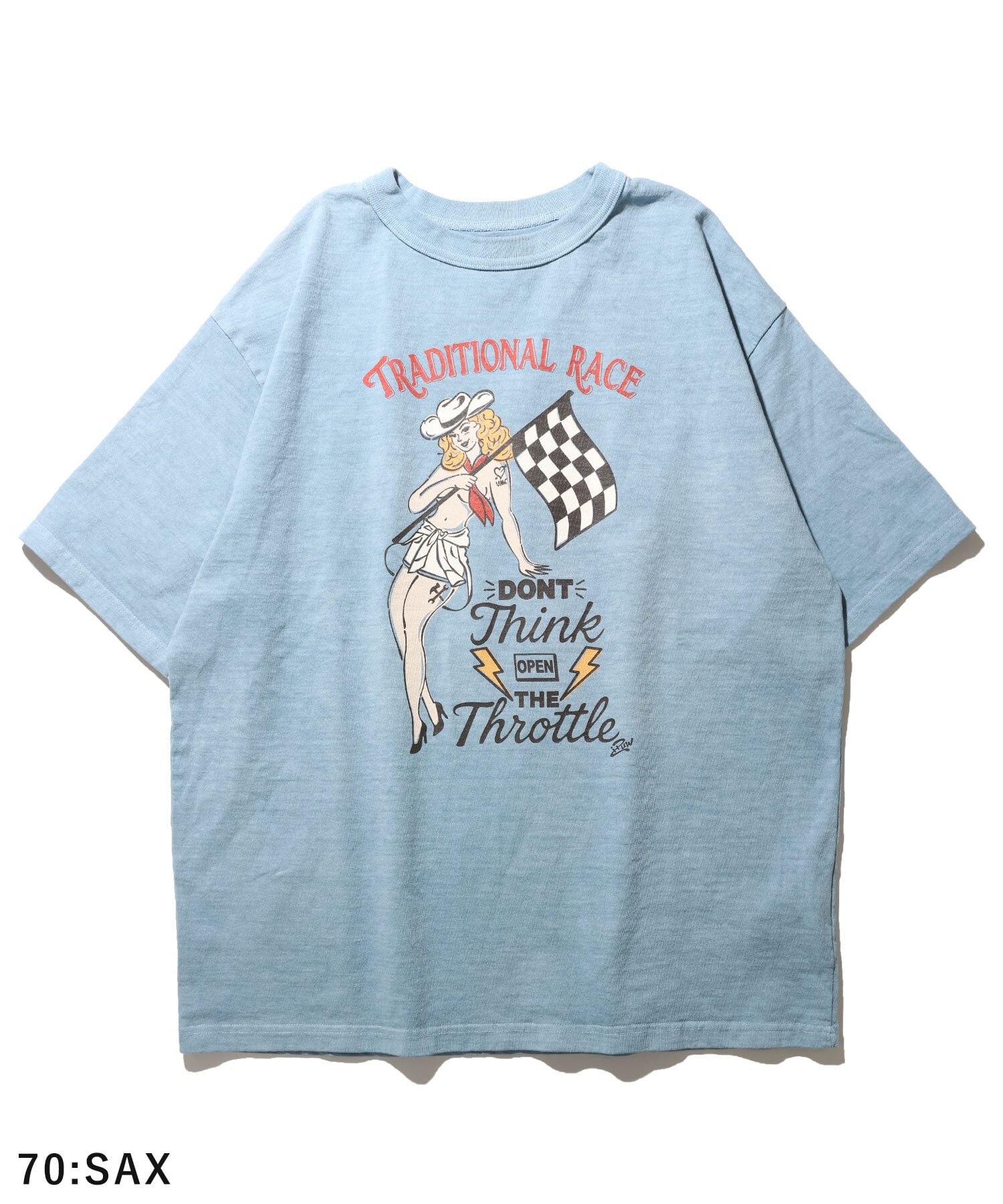 PINUP STARTER GIRL TEE ピンナップ スターターガール プリント T