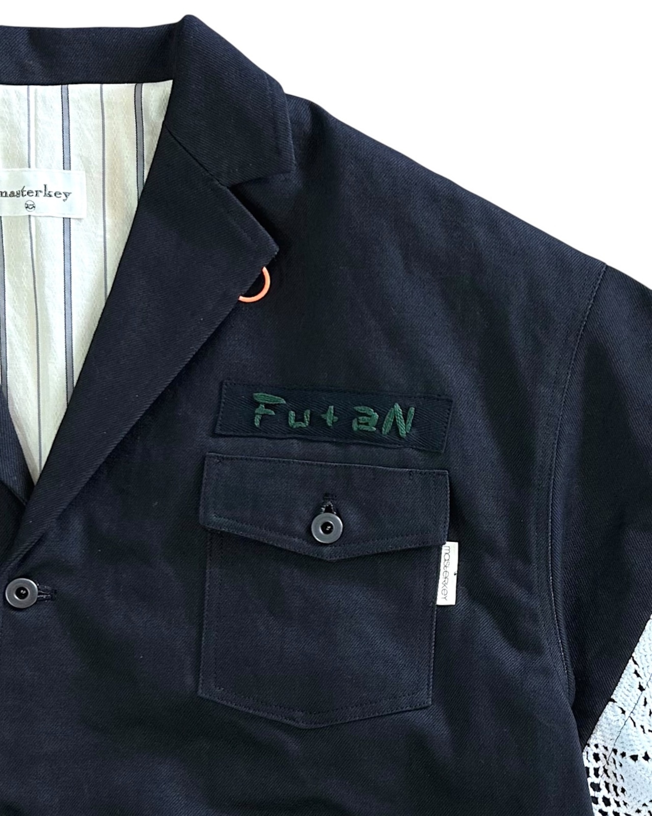 MK27A-O-08  BUD TAILOR-JK  #BLK  RELAX  TYPE３