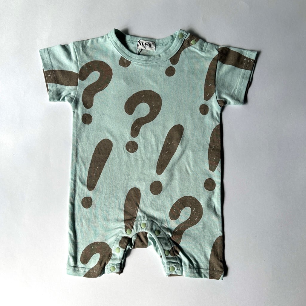 NeWo ?! S/S Rompers【70cm】Mint