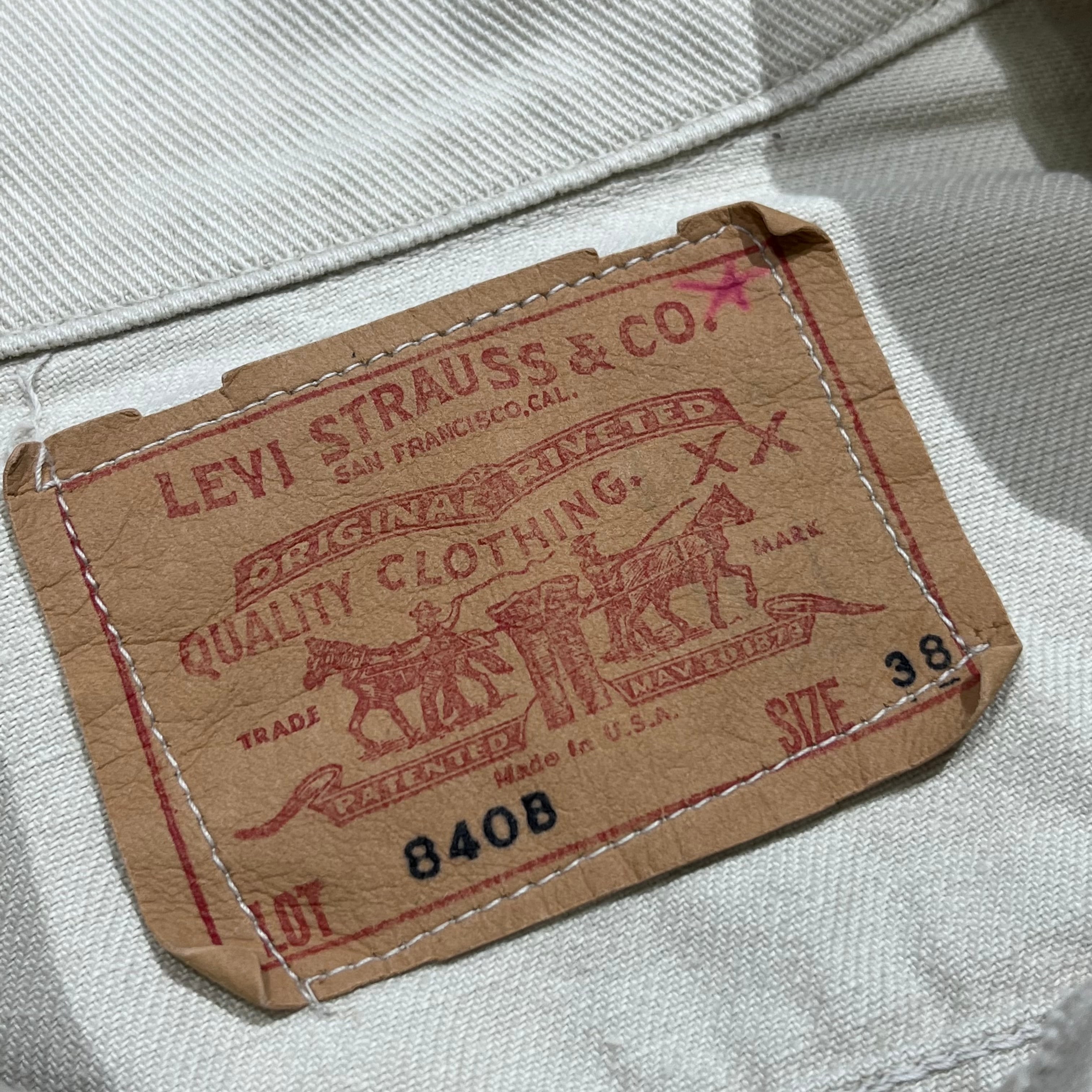 60s Levi's 840B Cotton Twill Jacket 60年代 840B コットンツイル