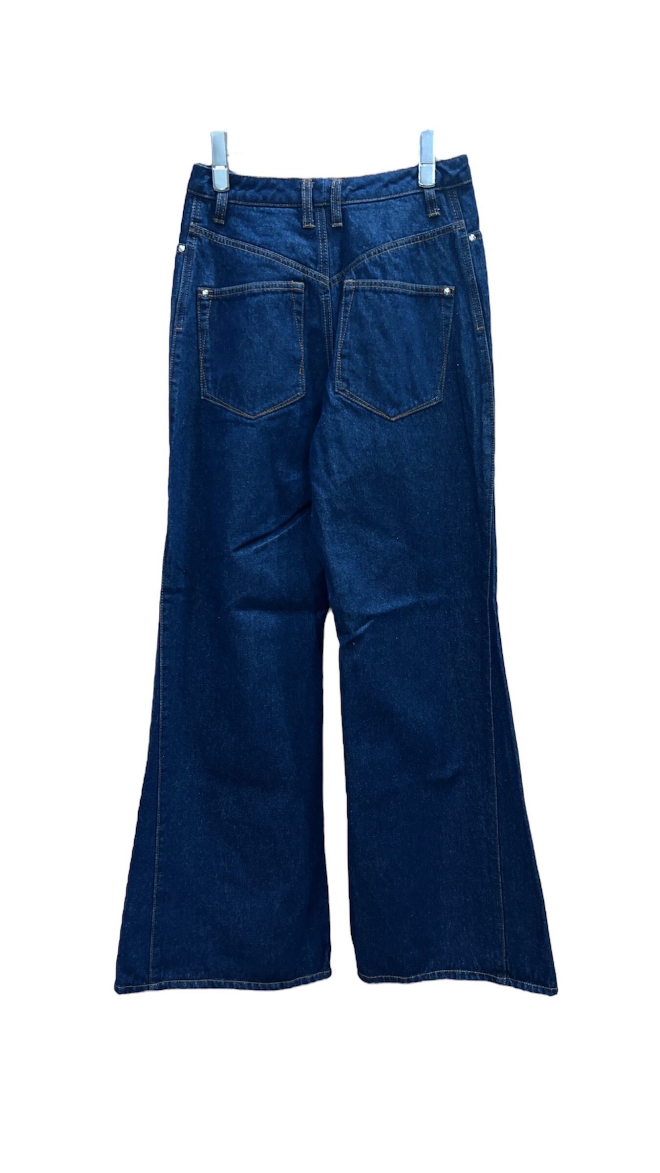 knuth marf denim baggy pants/indigo