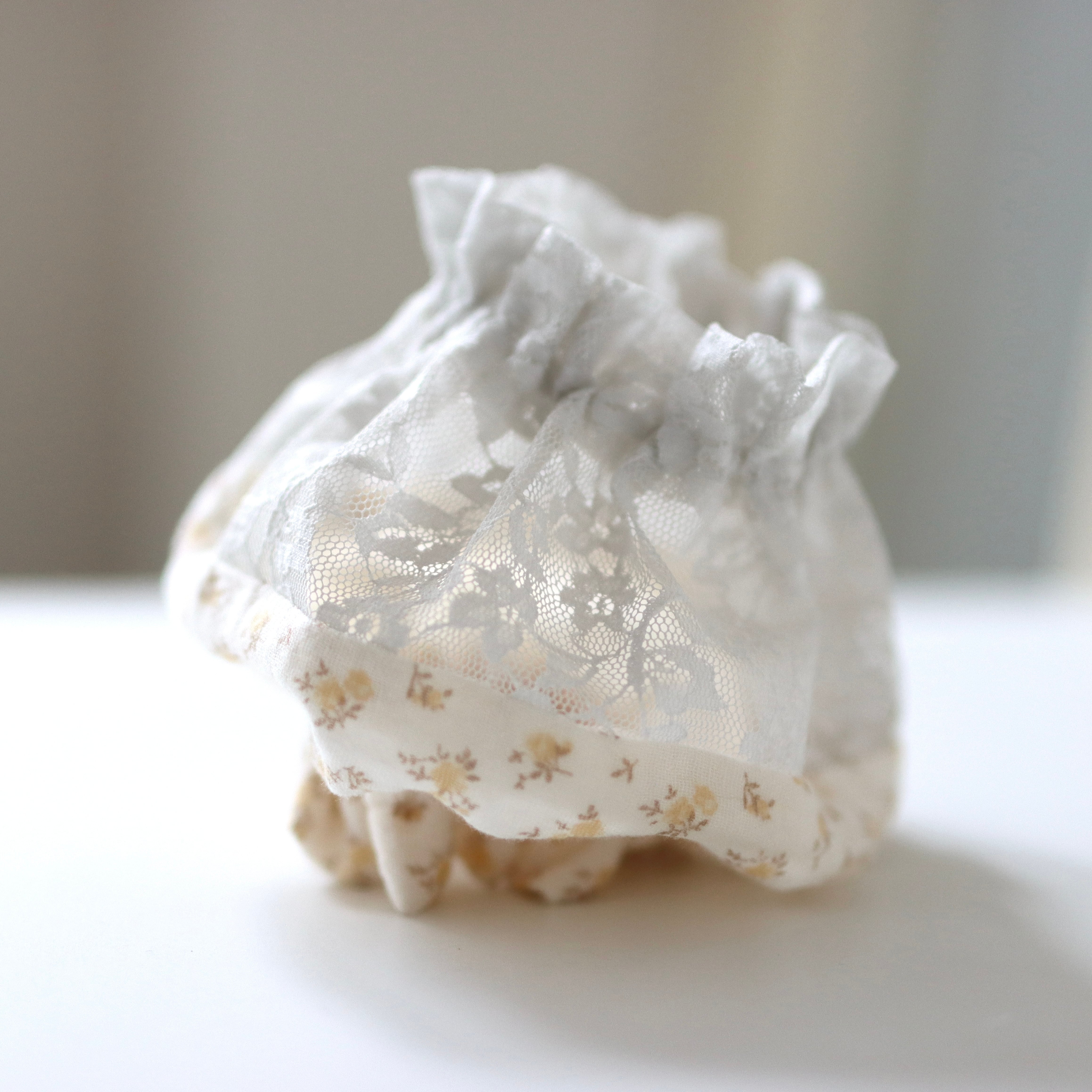 スヌード ミモザ/ラッセルレース