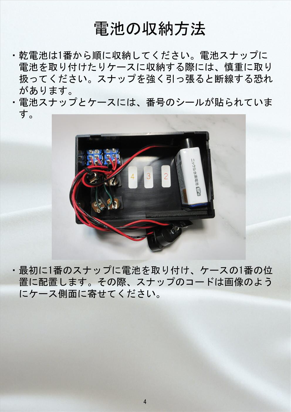 NoctiCore4P (9V電池パワーサプライ) | HF GUITAR EFFECT