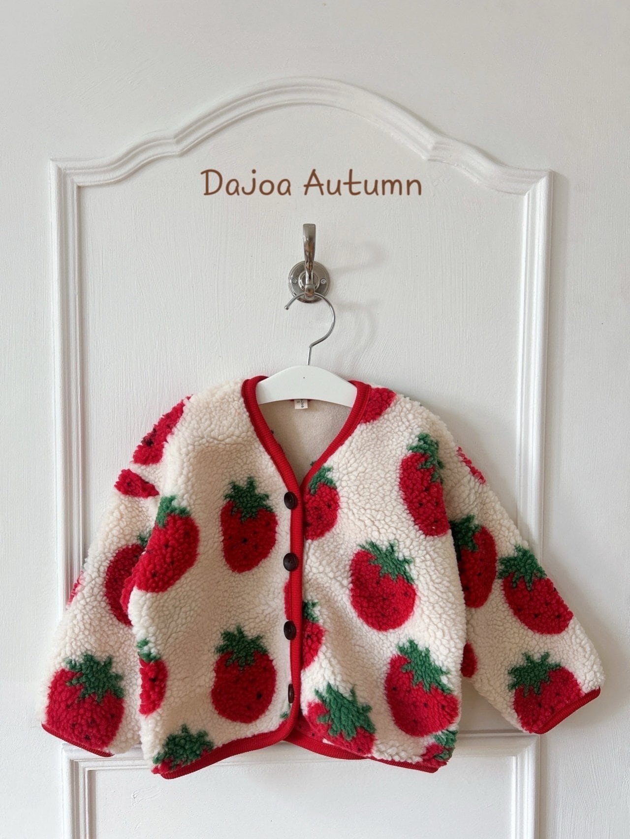 即納◆80-100 イチゴボアジャンパー-Dajoa