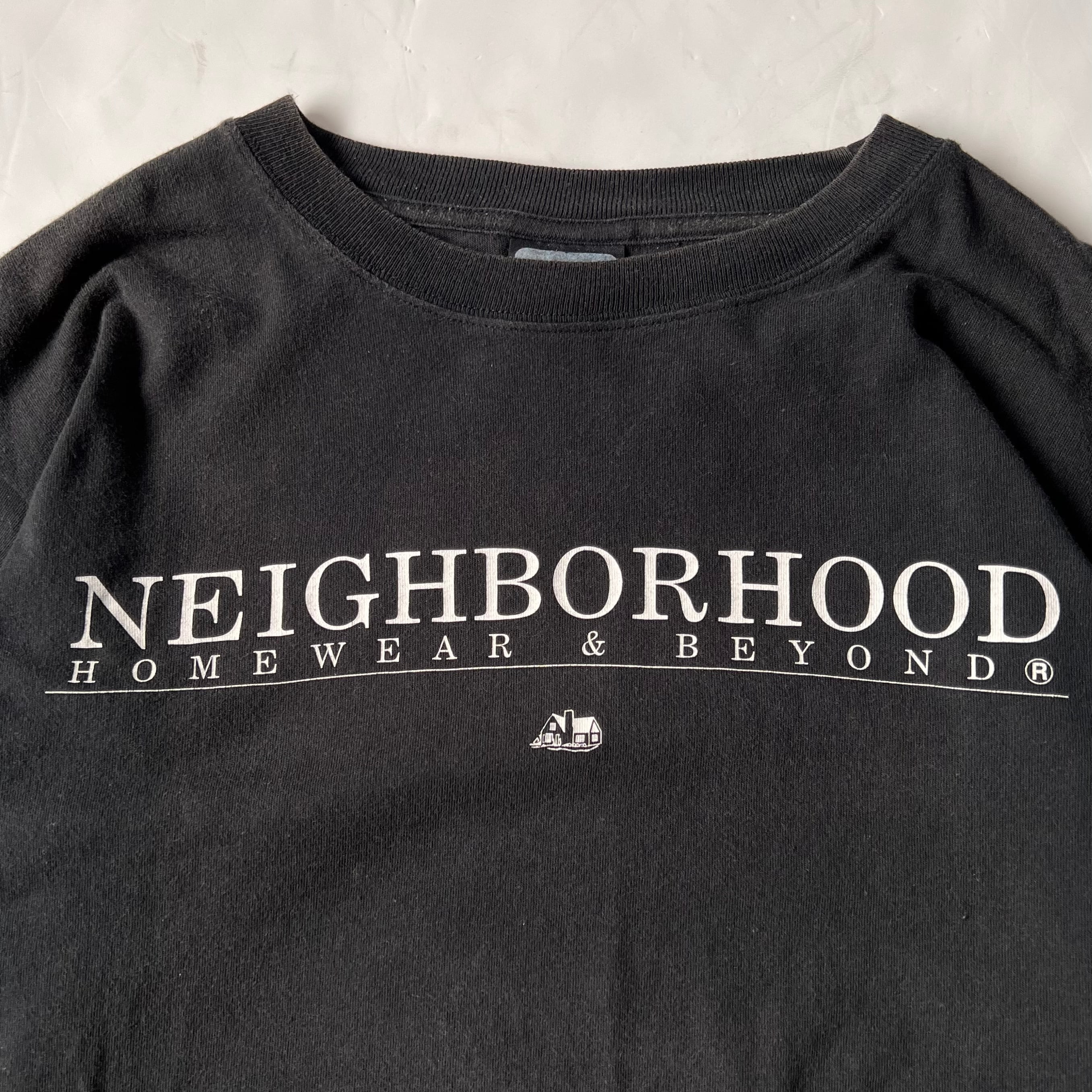 2000s “NEIGHBORHOOD” logo tee black ネイバーフッド ロゴ tシャツ ...
