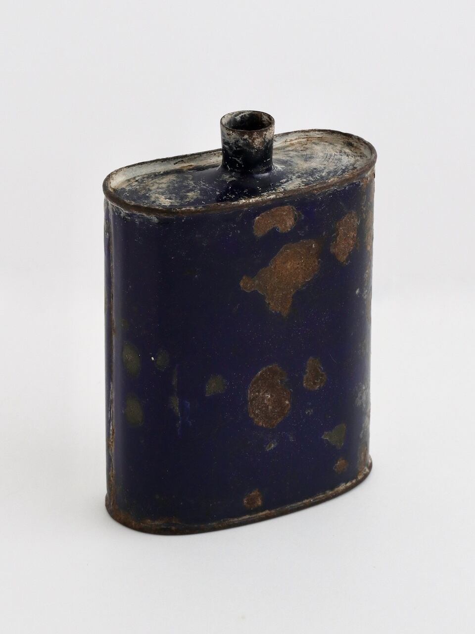 ヴィンテージ スキットル（コバルトブルー エナメル）｜Vintage