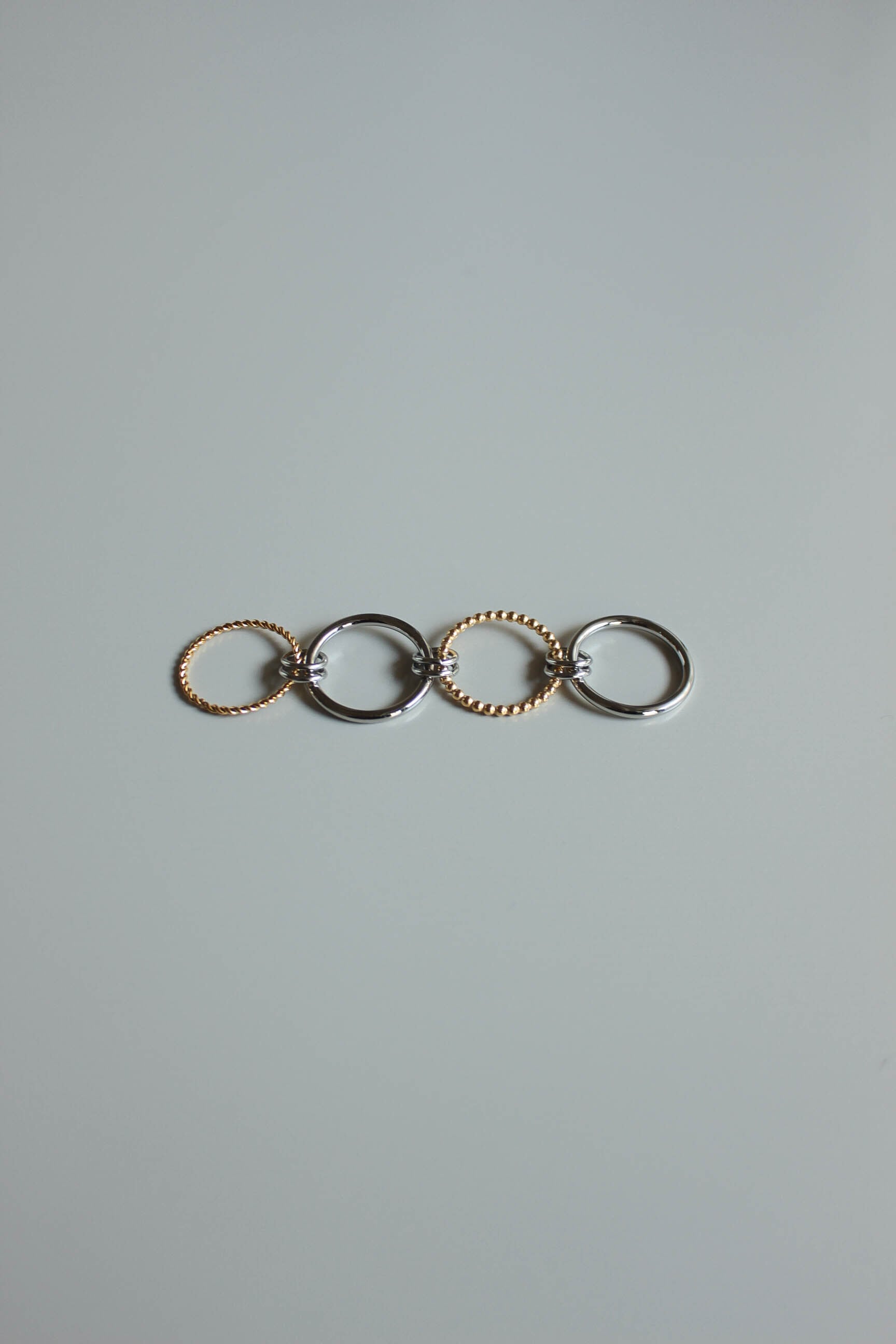 Various Chain Ring | ebine(エビネ)|金属アレルギー対応アクセサリー