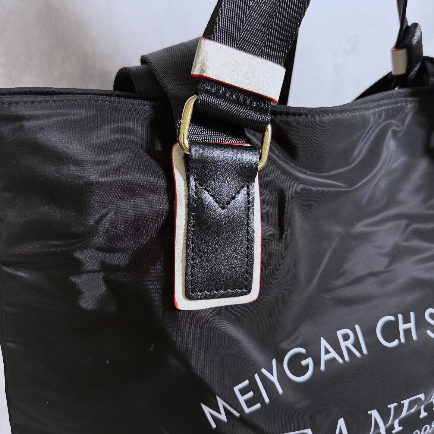 charmaer ナイロンロゴショルダーBAG（N) | whispermusee