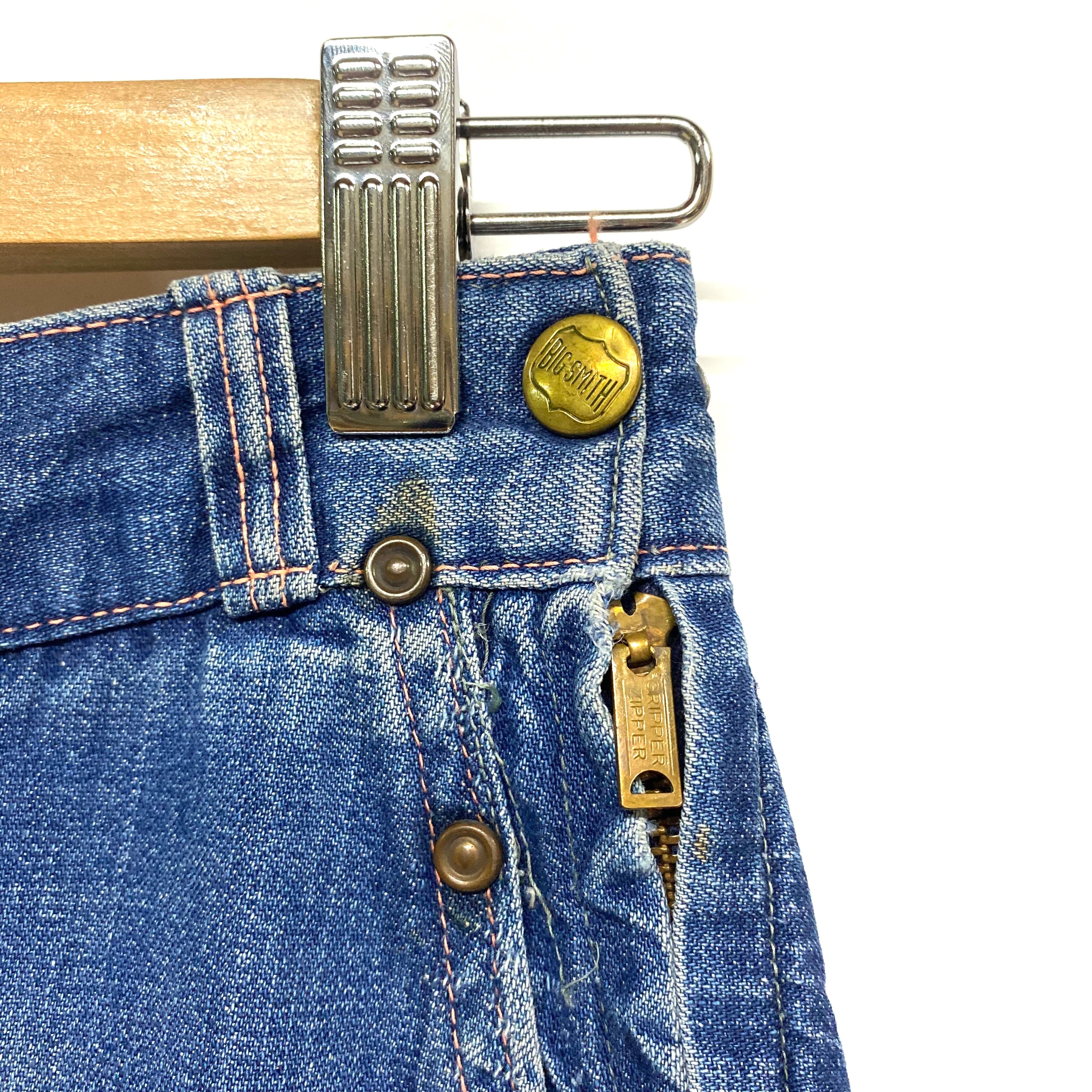 50〜60年代 BIG SMITH ビッグスミス デニム ランチパンツ 50〜60年代 BIG SMITH ビッグスミス デニム ランチパンツ