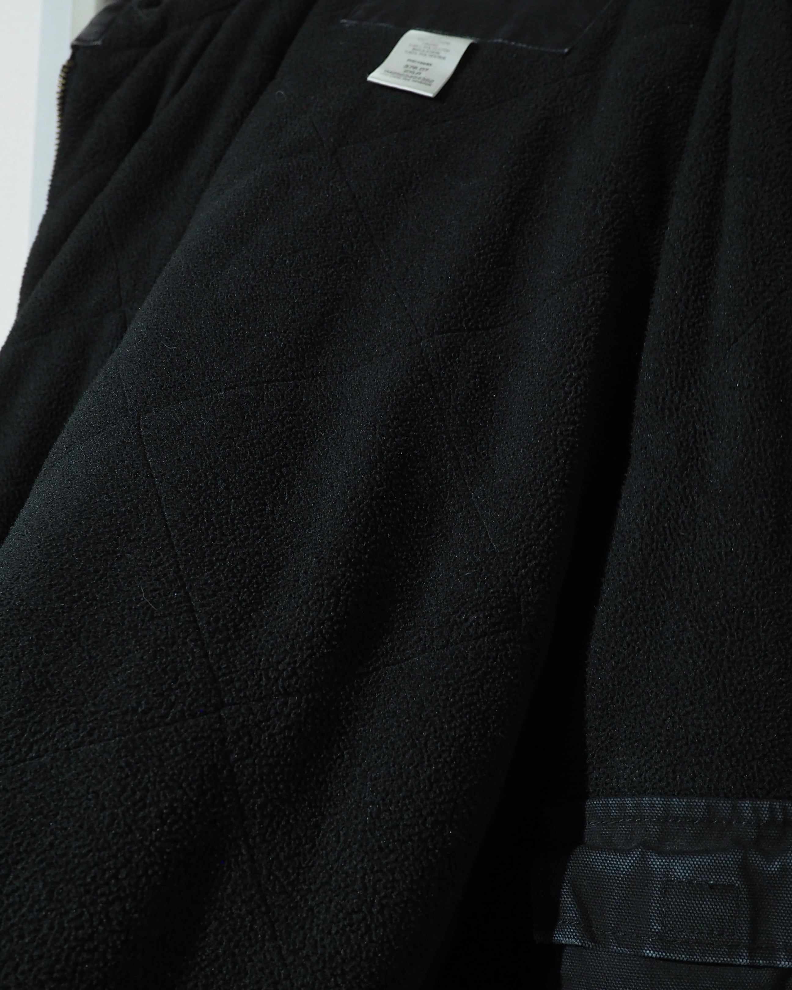 " Special - 墨黒 " Beautiful Fade × Aging Vintage Loose Active Jacket
